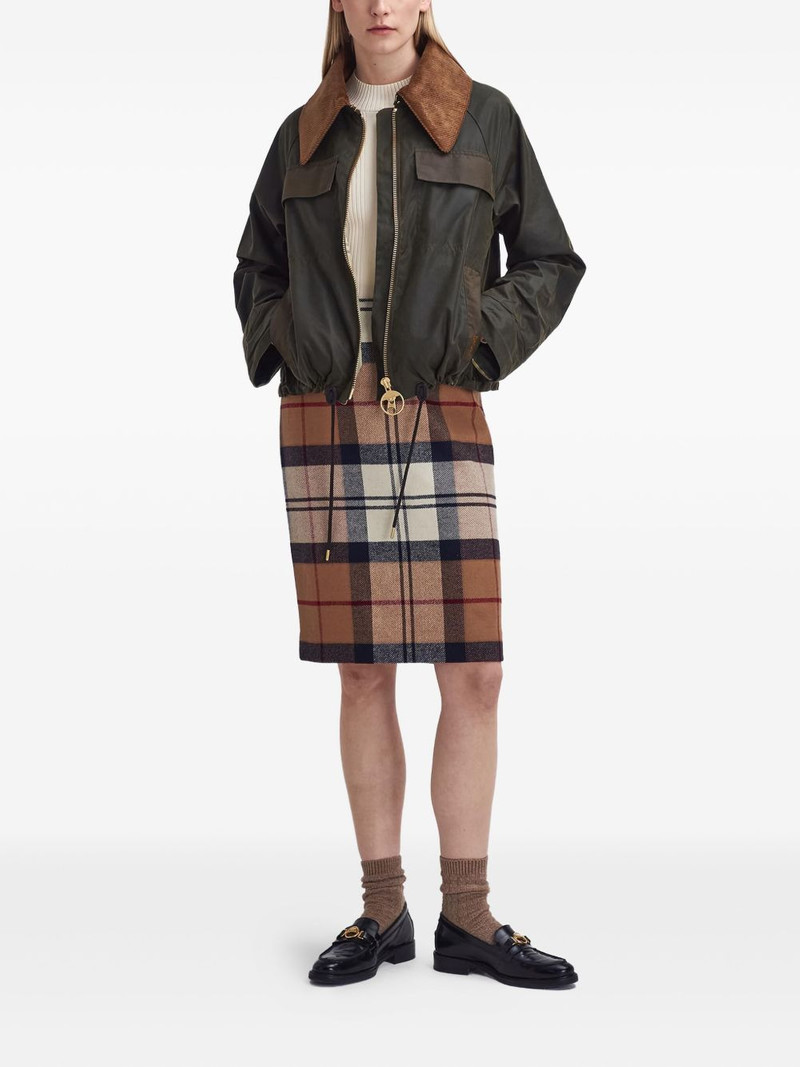 Barbour tartan skirt outlook