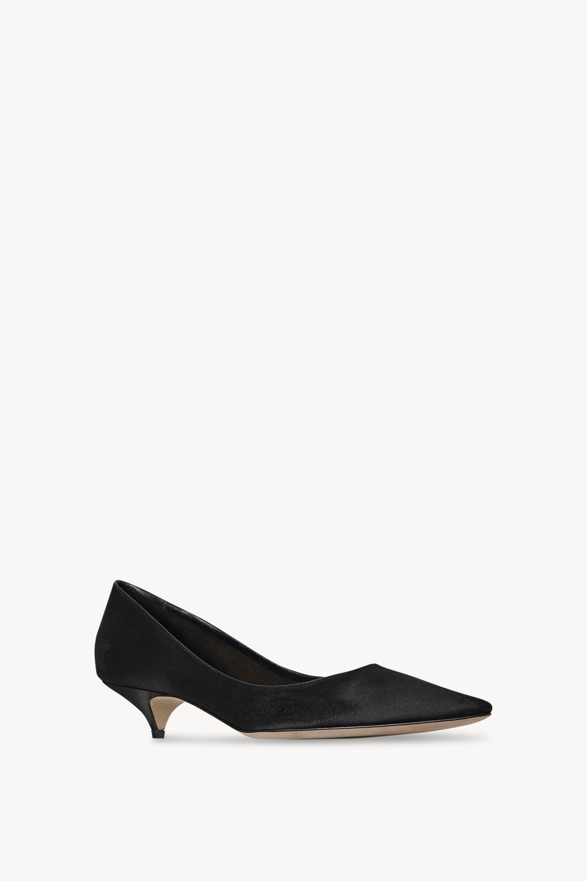 Liisa Kitten Heel in Satin - 2