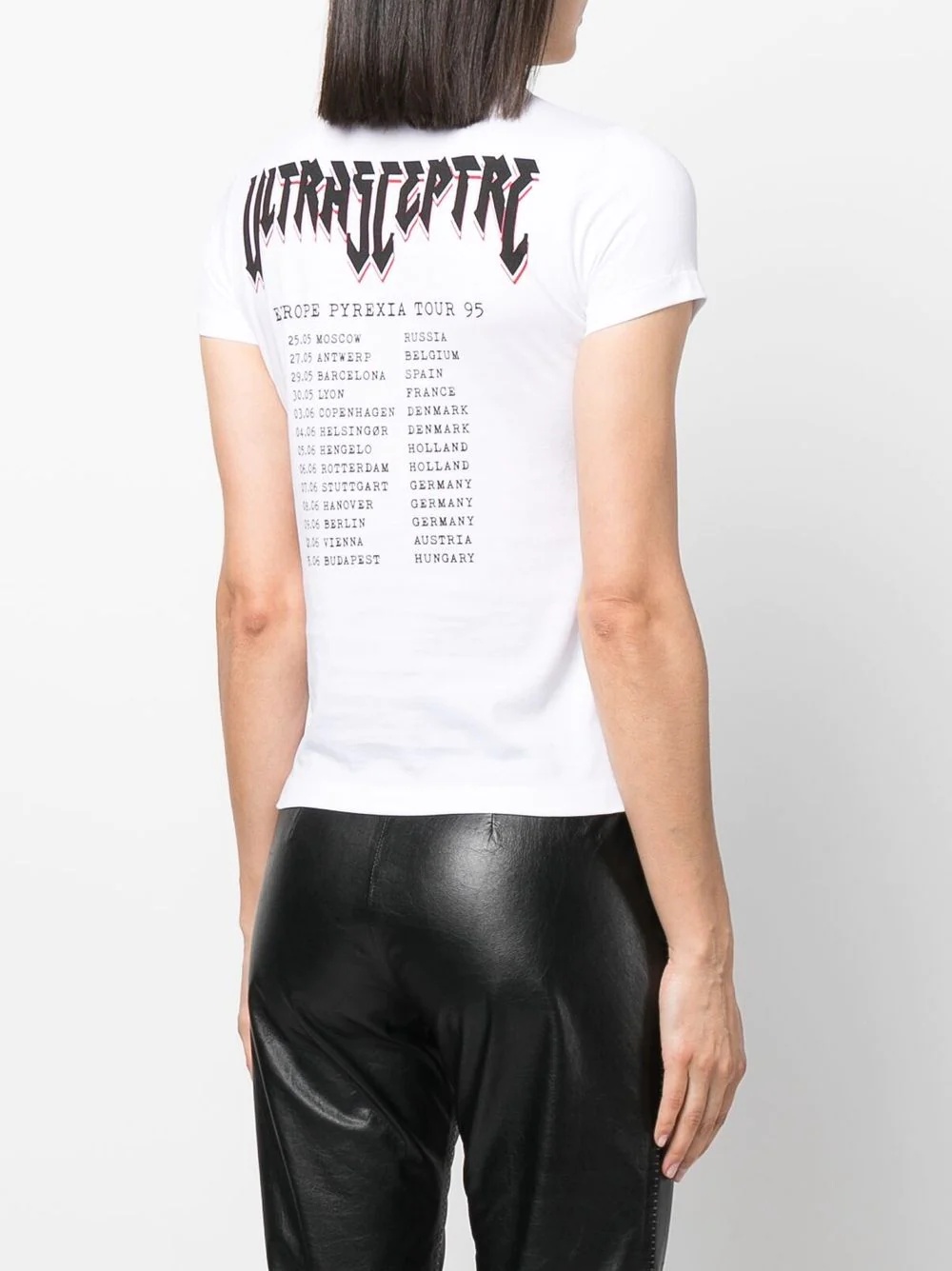 slogan-print cotton T-shirt - 7