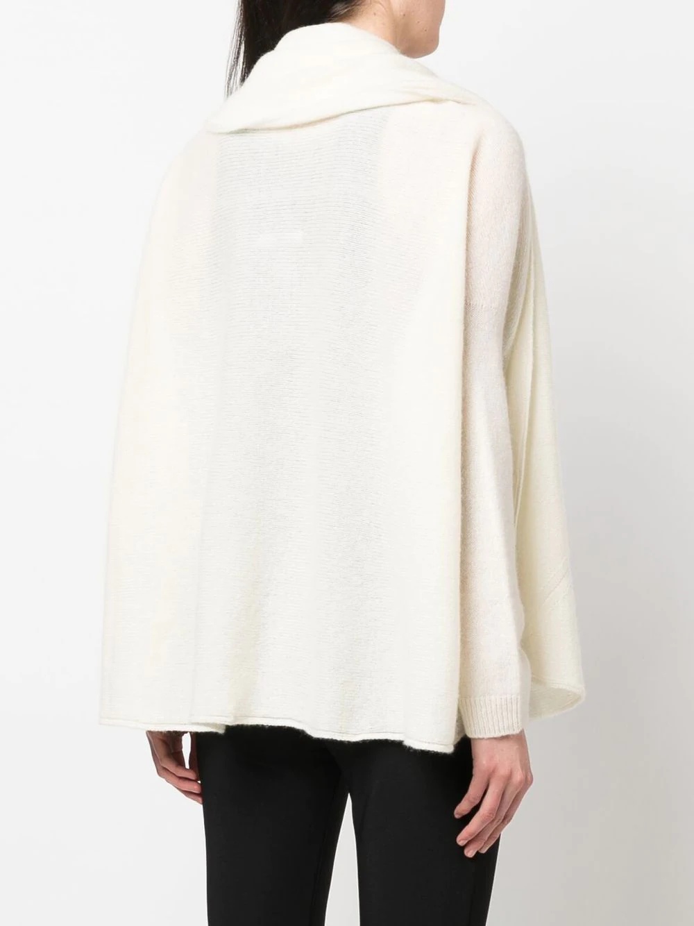 open-front knit cardigan - 4