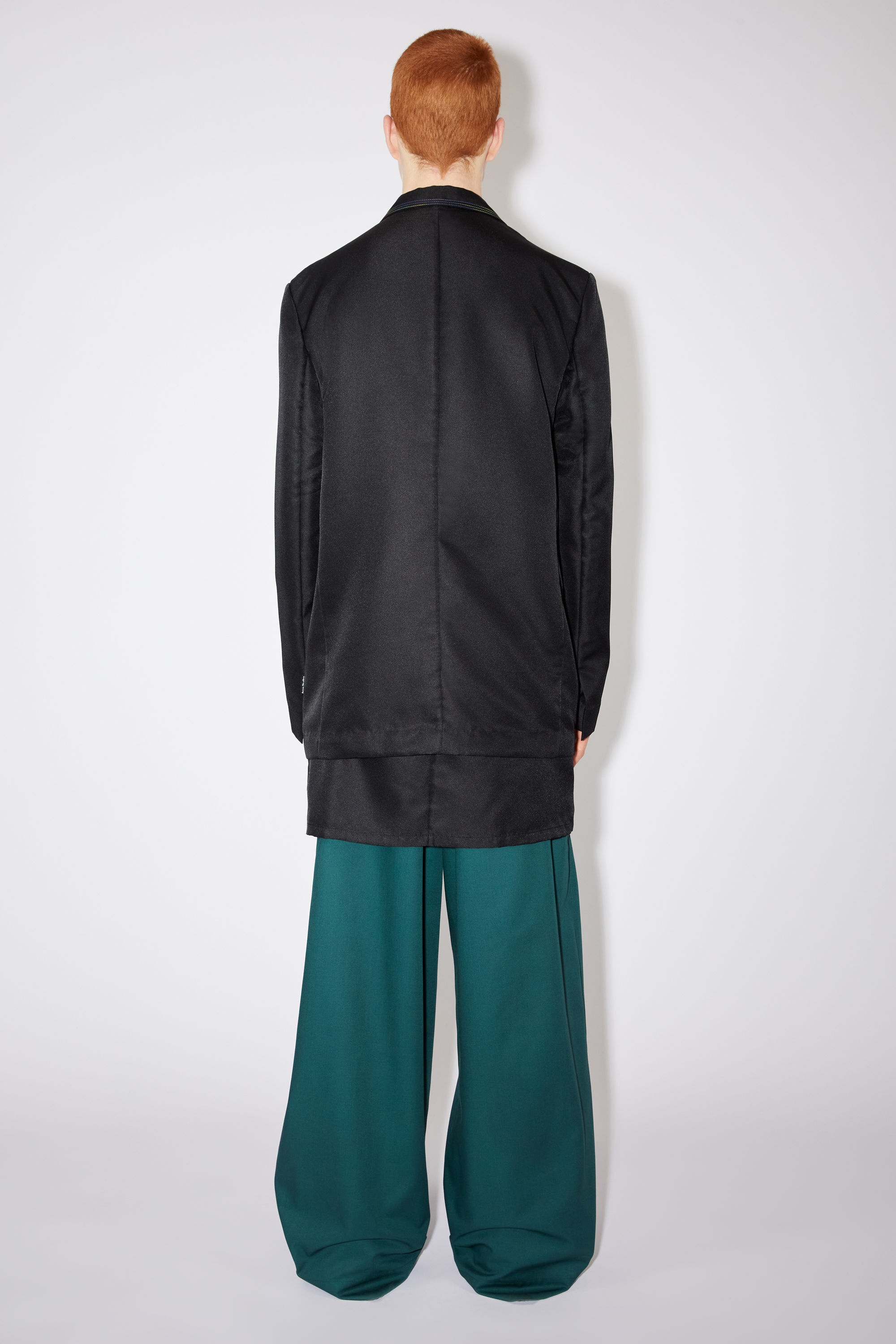 Unlined suit jacket - Black - 3