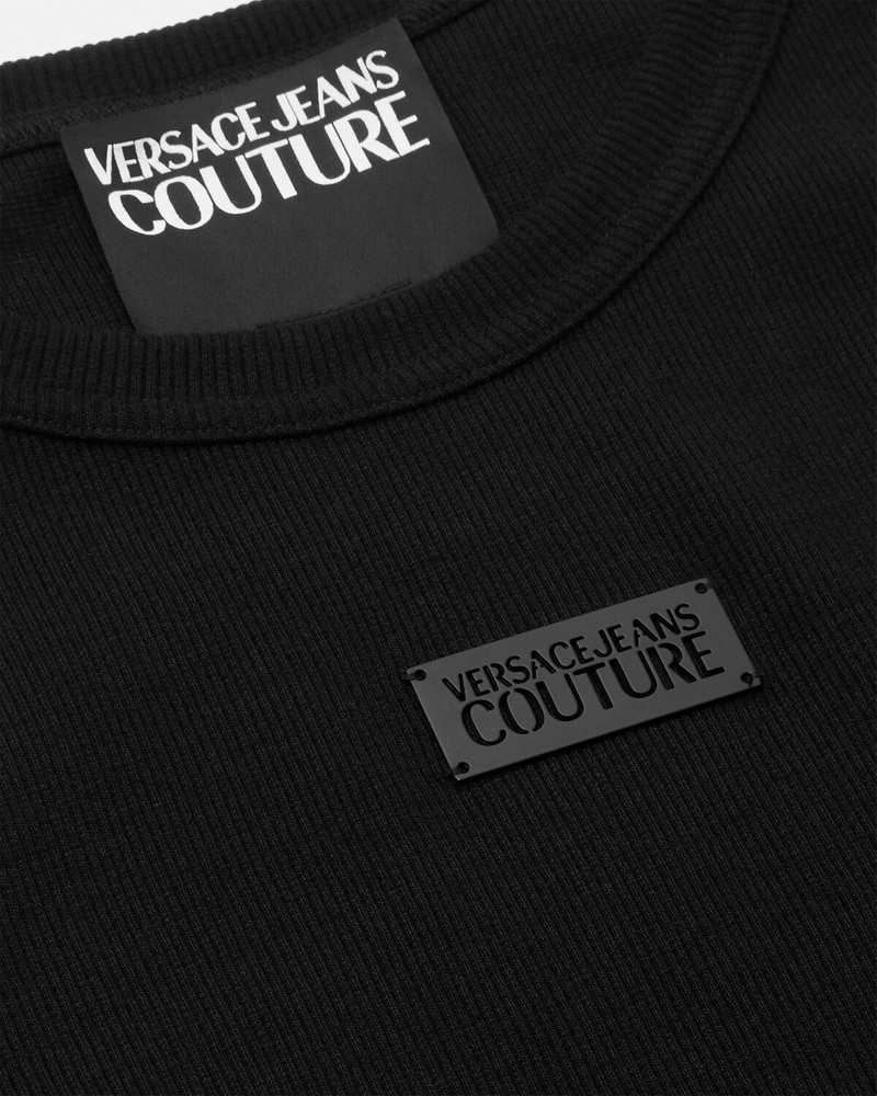 VERSACE JEANS COUTURE Logo Ribbed Tank Top outlook