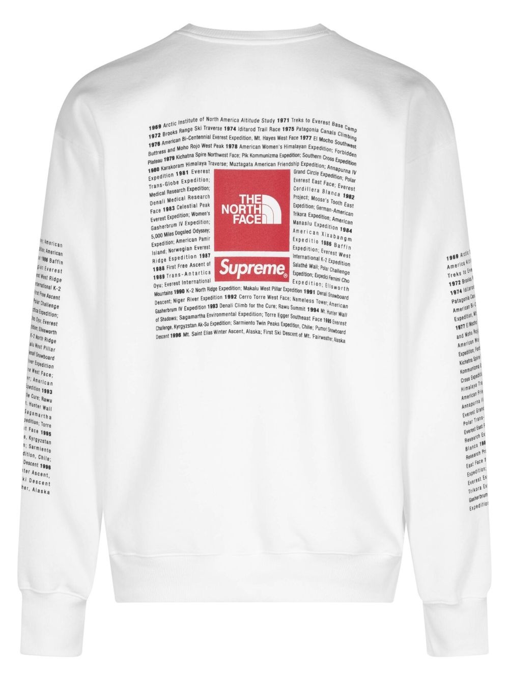 x The North Face "White" sweatshirt - 2