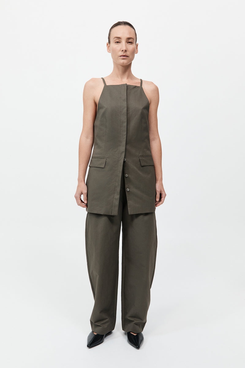 Hybrid Tailored Mini Dress - Kalamata - 4