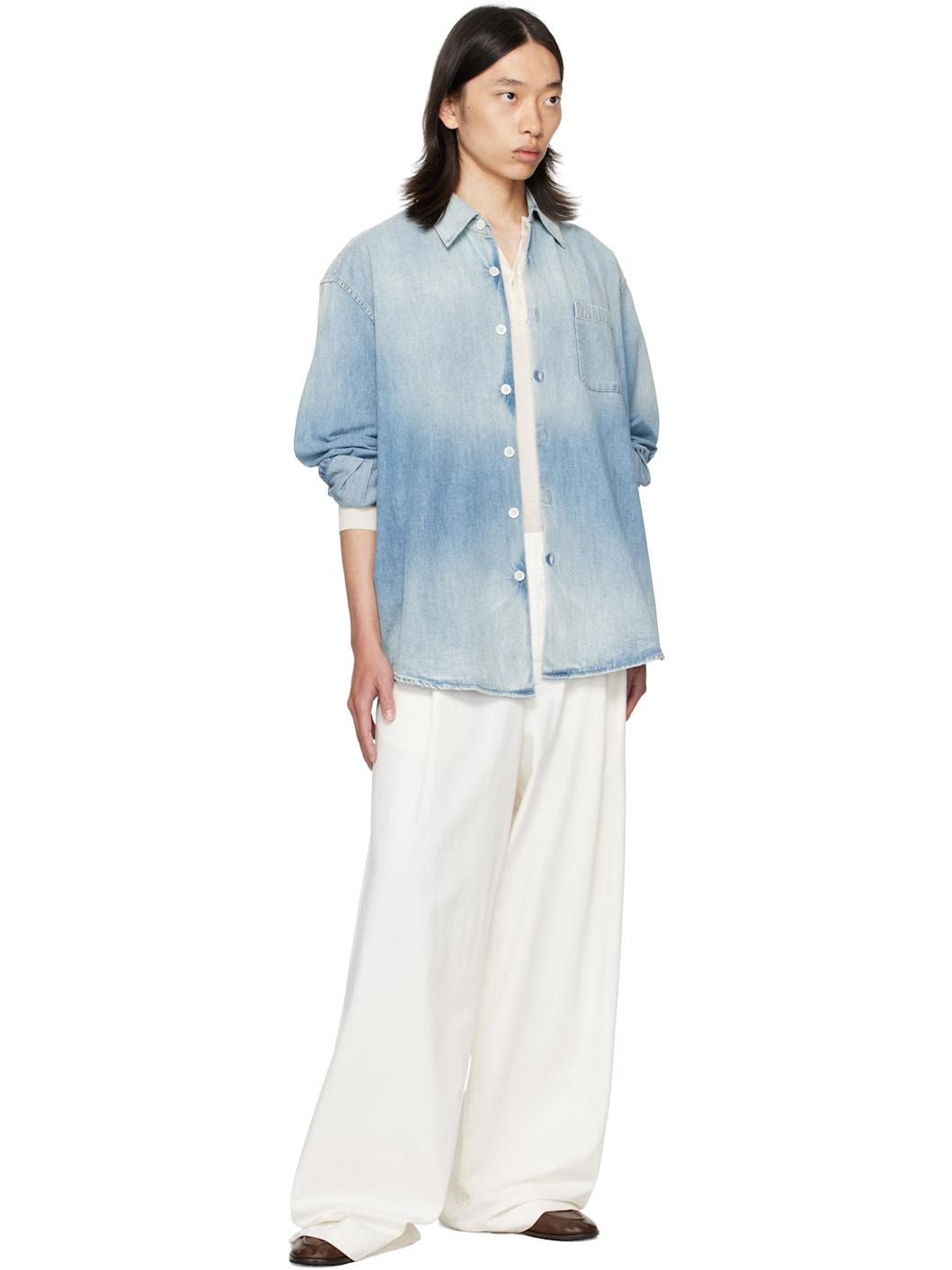 Off-White Drawstring Jeans - 4