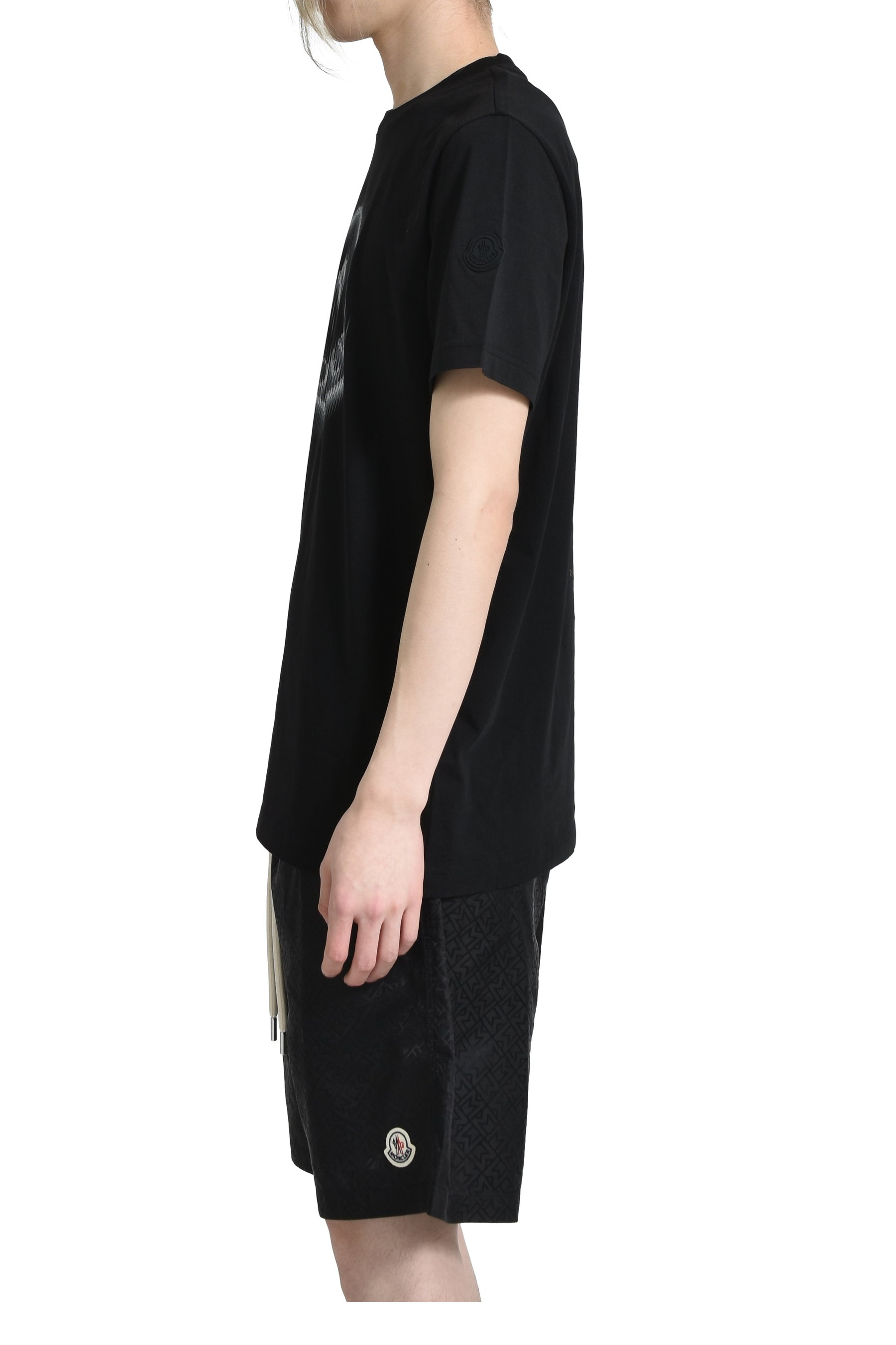 FRONT LOGO  SS T-SHIRT / BLK - 3