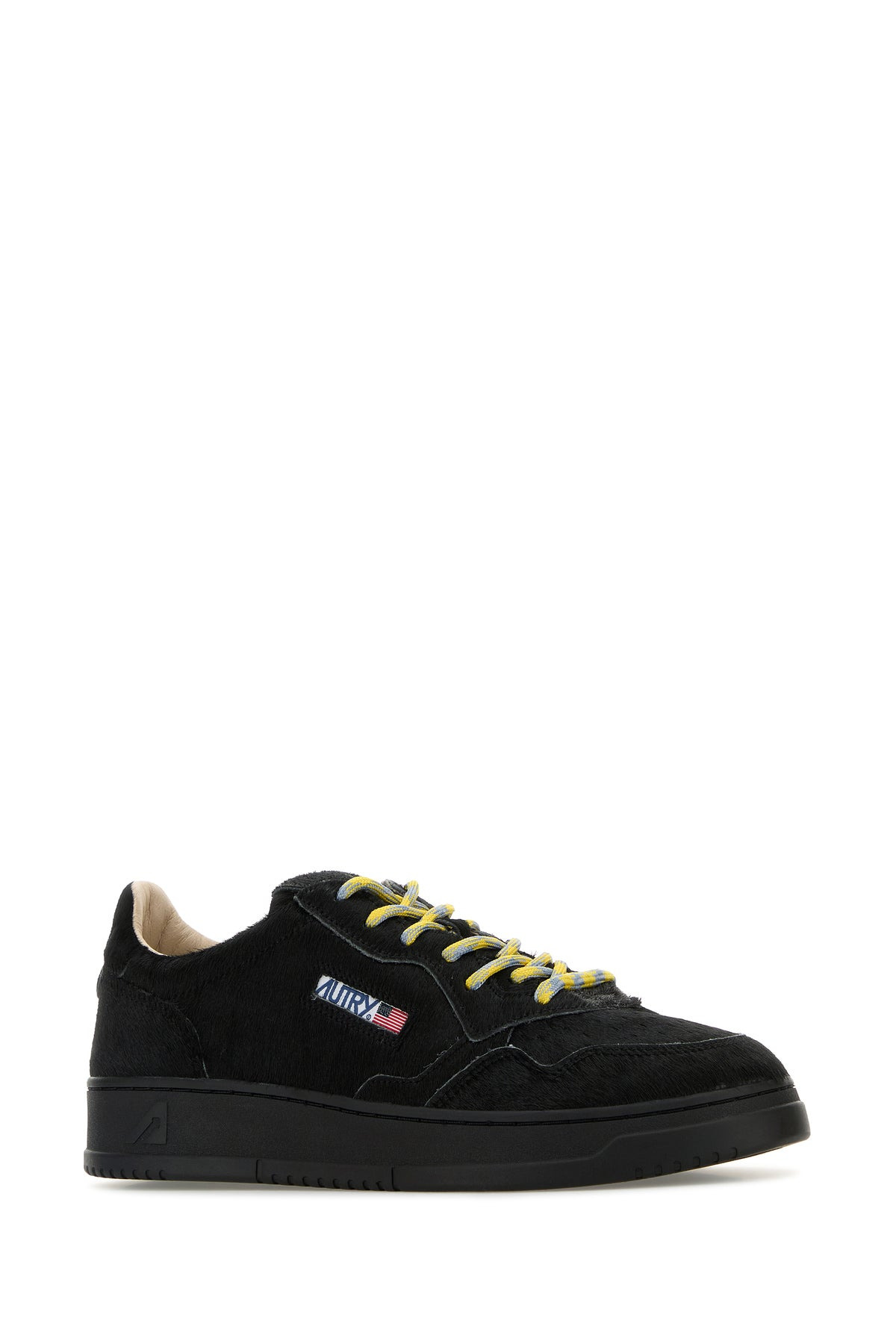 Black calf hair Medalist sneakers - 2