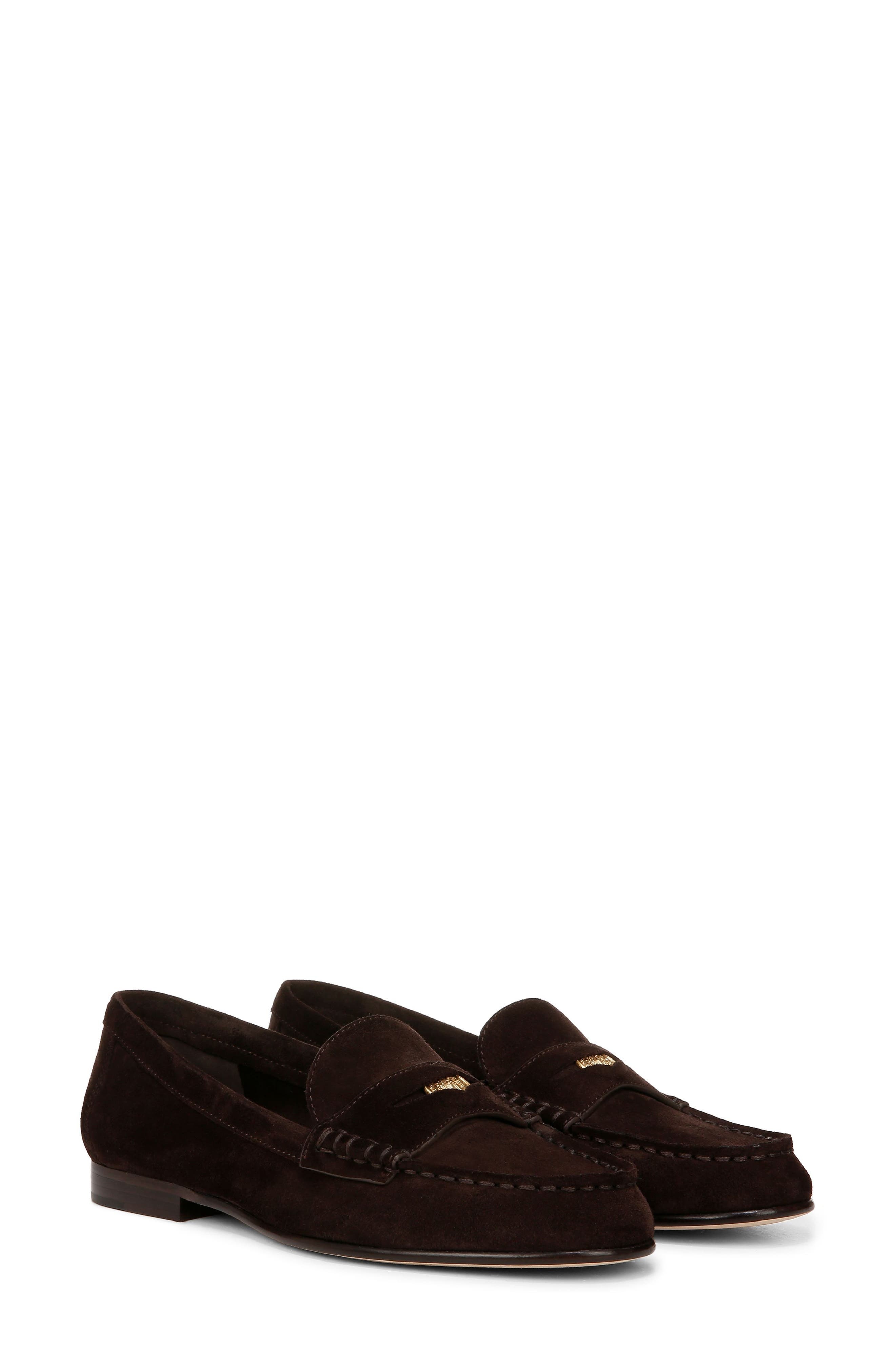 Veronica Beard Penny Loafer in Espresso at Nordstrom - 9