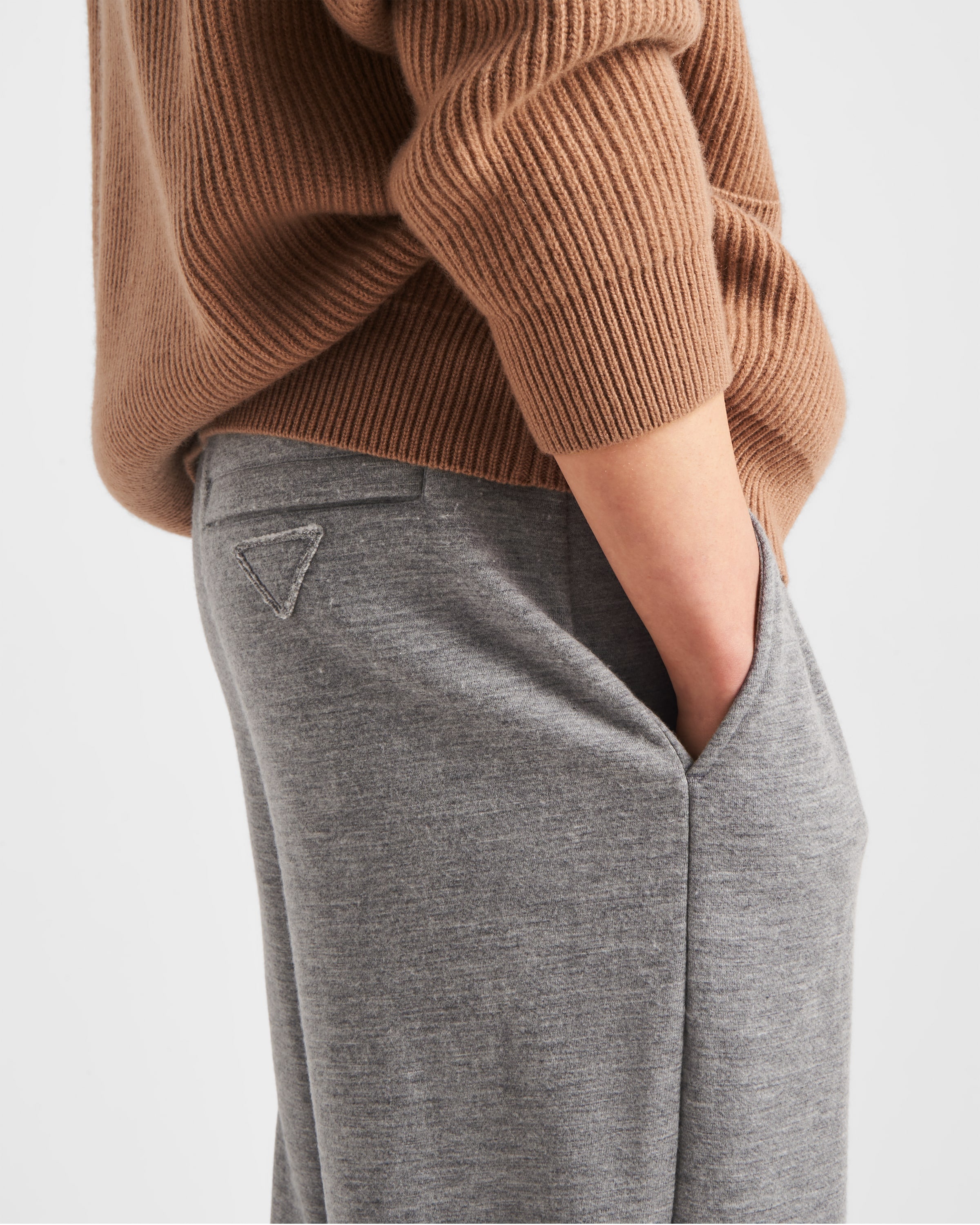 Cotton fleece pants - 4