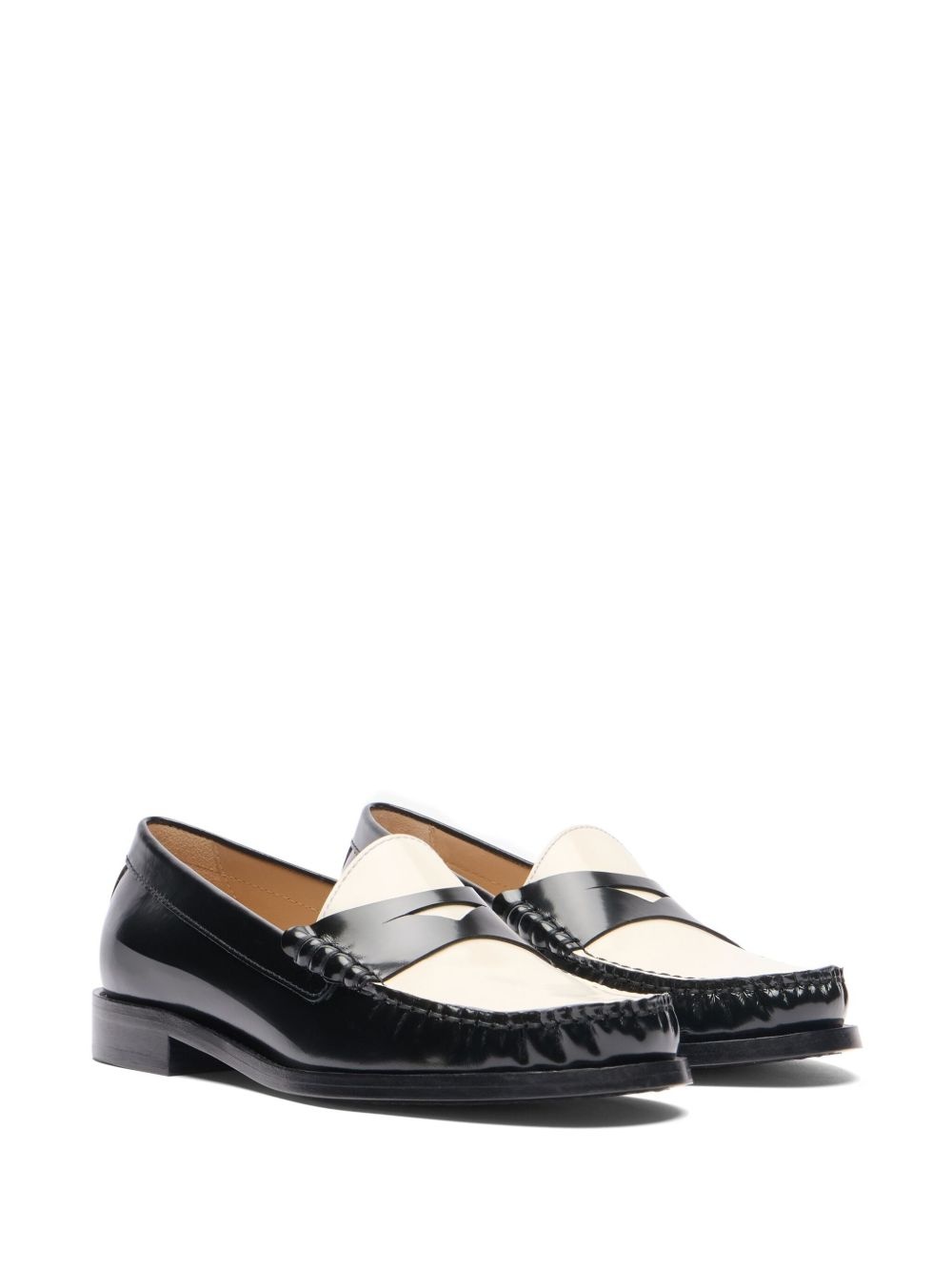 leather loafers - 2