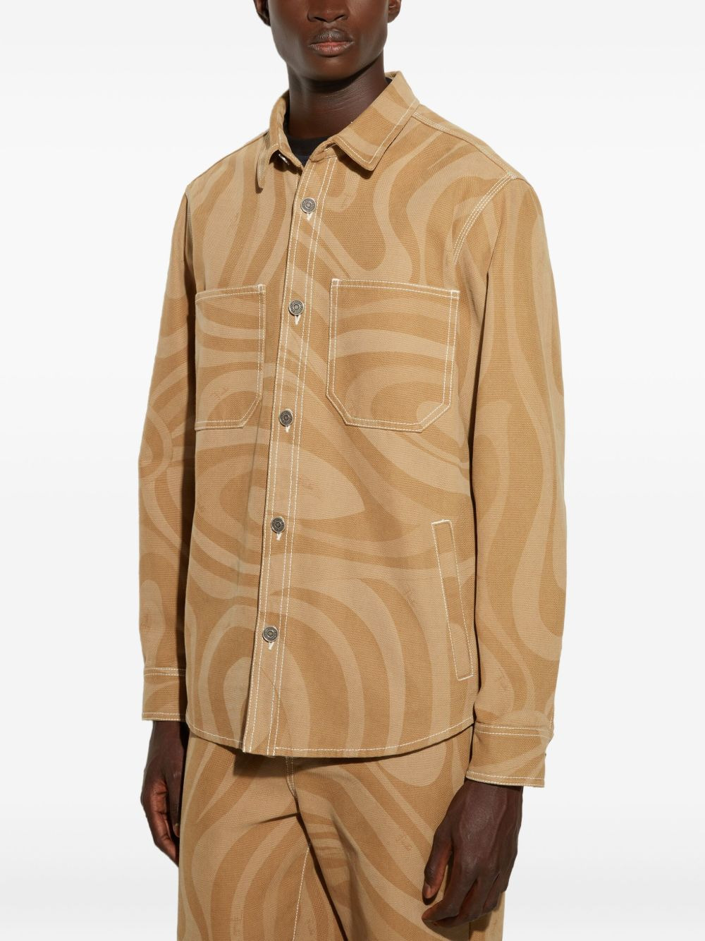 cotton shirt jacket - 5