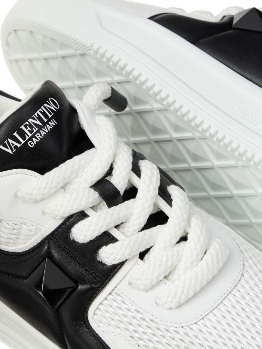 One Stud leather sneakers - 5