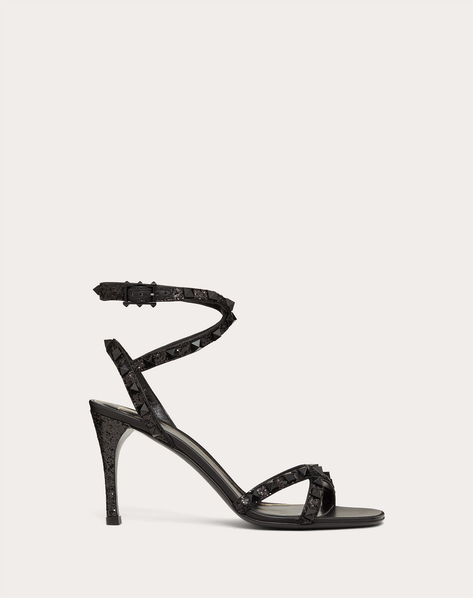 Rockstud Flair Glitter Sandal 85mm - 1