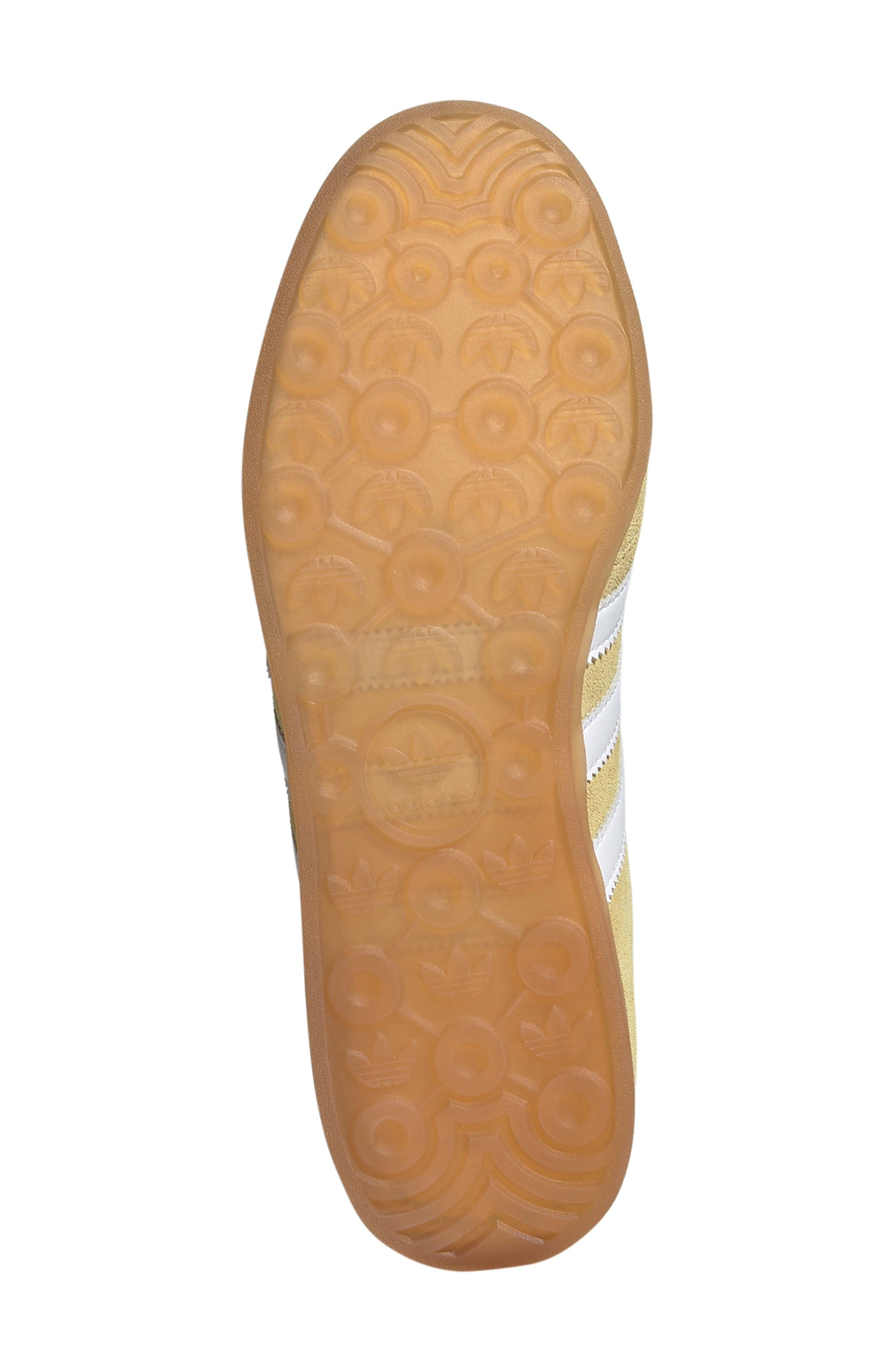 adidas Gazelle Lo Pro Sneaker in Almost Yellow/White/Gum at Nordstrom - 5