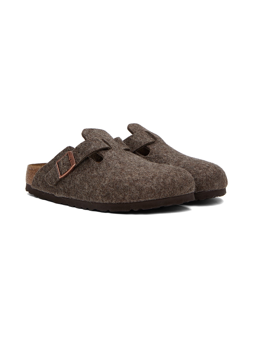 Brown Boston Clogs - 5