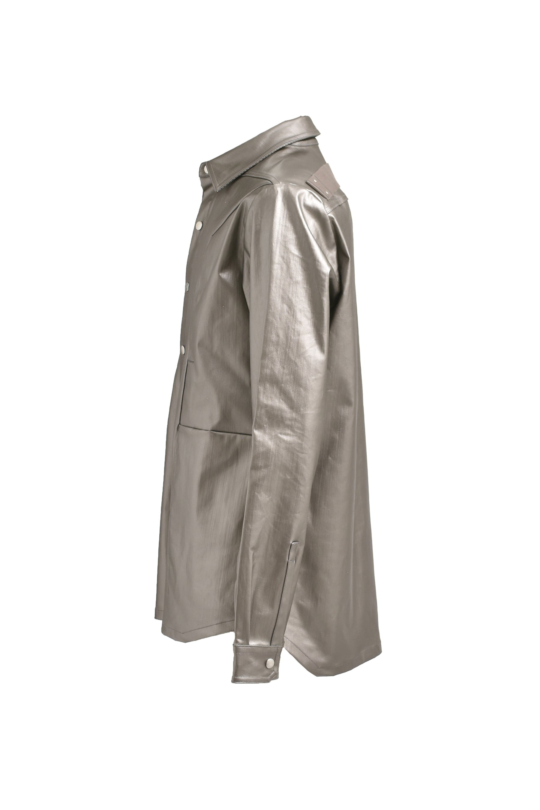 FOGPOCKET OUTERSHIRT / GUN METAL - 7