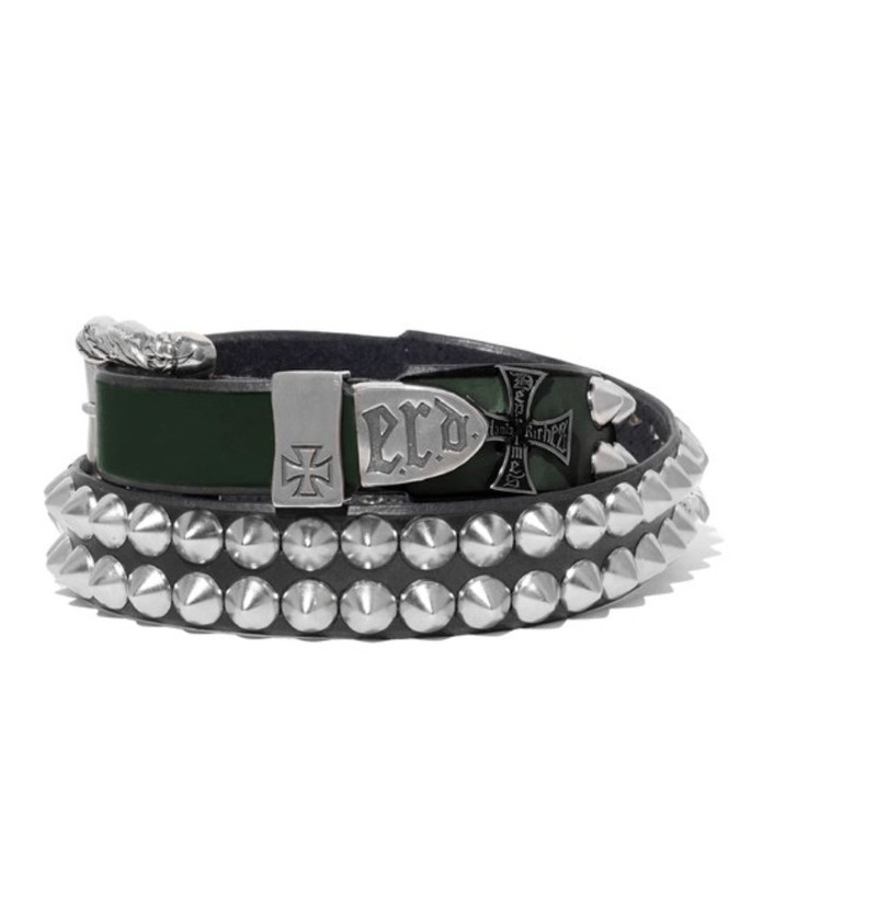 MULTICOLOR CROSS STUD BELT 1
