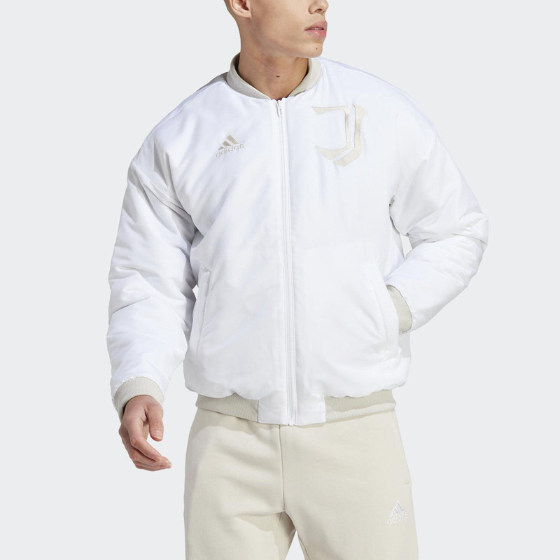 adidas adidas Juventus Chinese Story Bomber Jacket 'White' HS9799 outlook