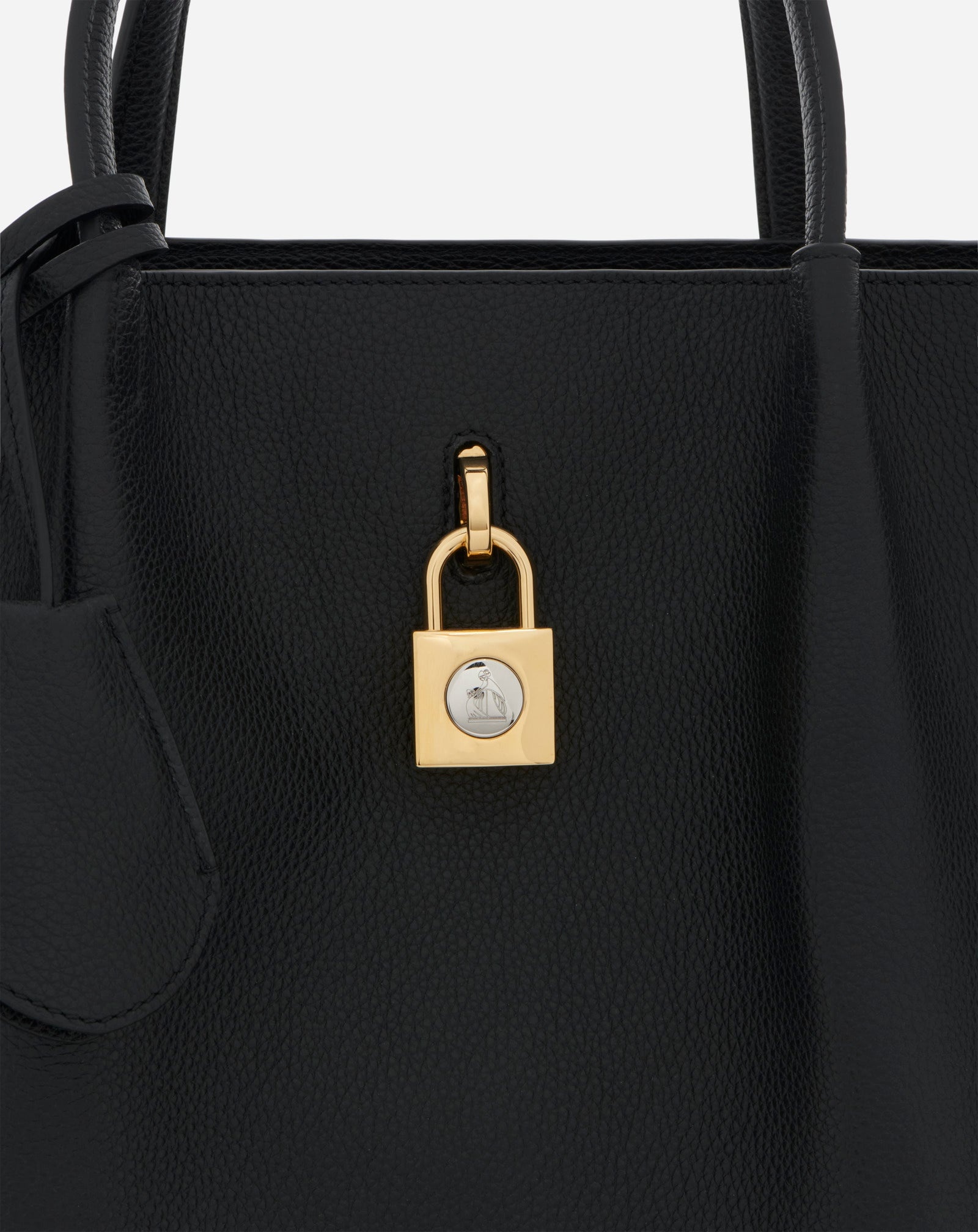 GRAINED LEATHER BOGEY DAY BAG MM - 5