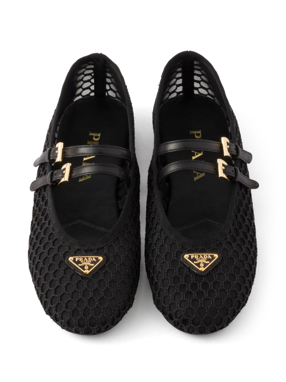 mesh ballerina shoes - 4