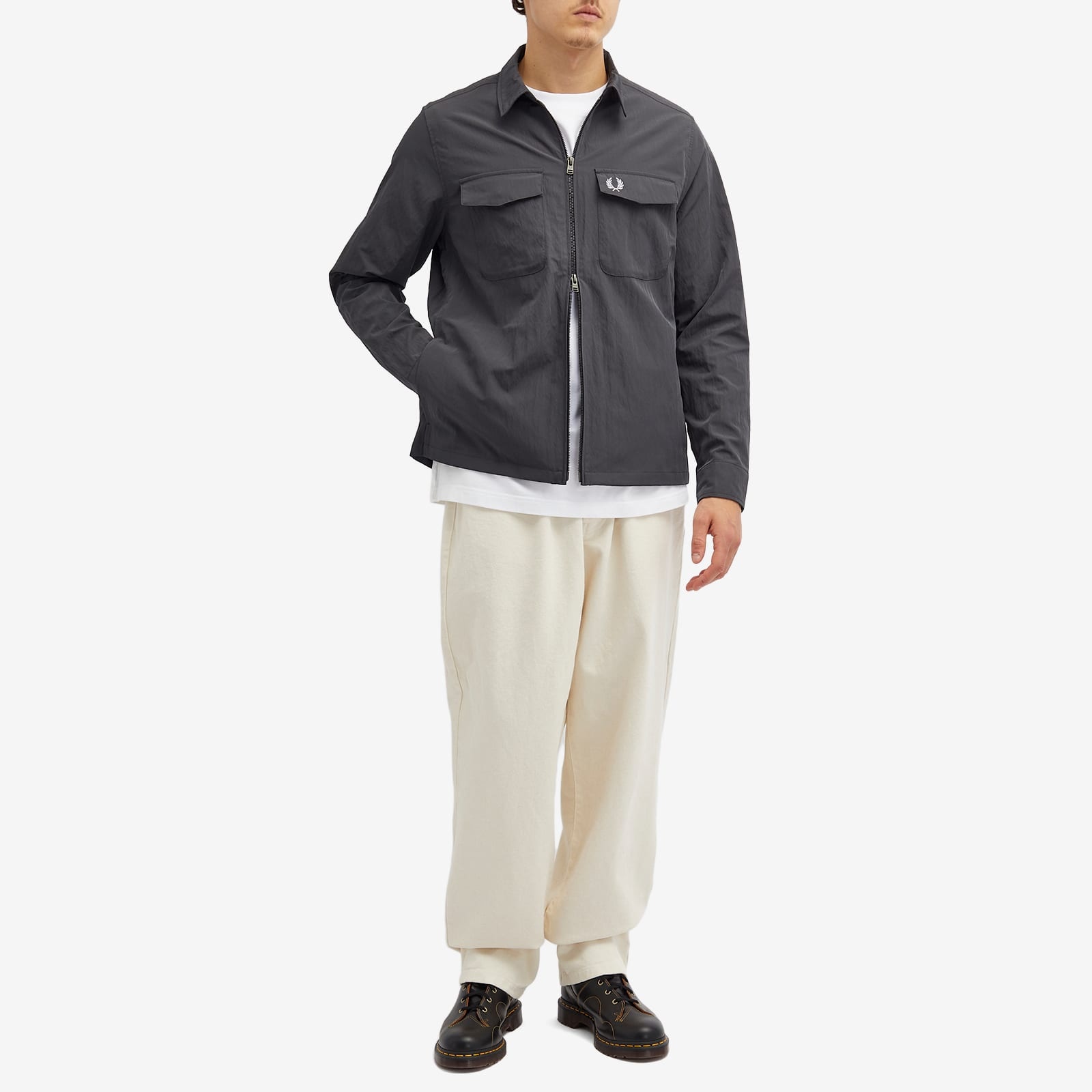 Fred Perry Zip Overshirt - 4