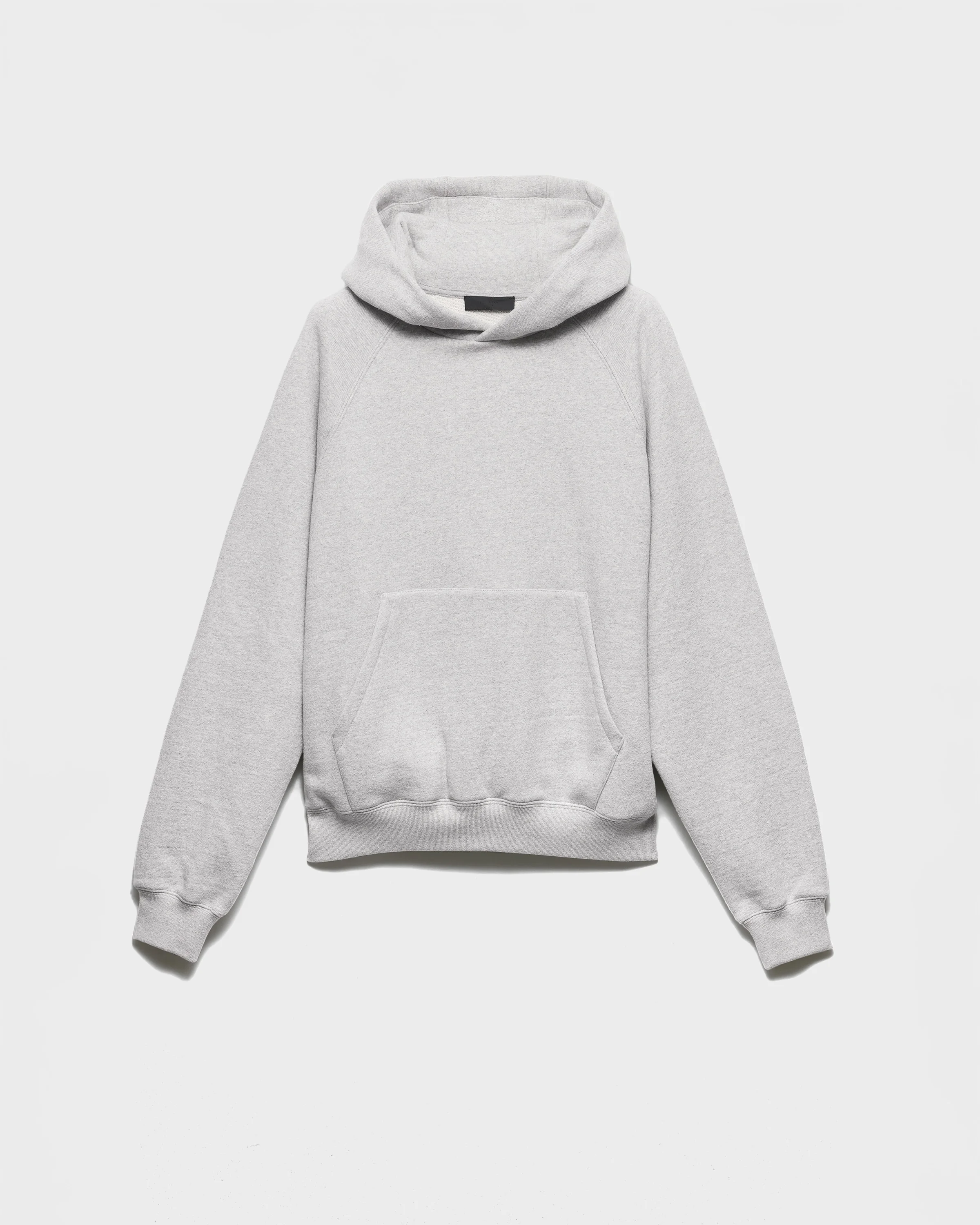 Cotton fleece hoodie - 1