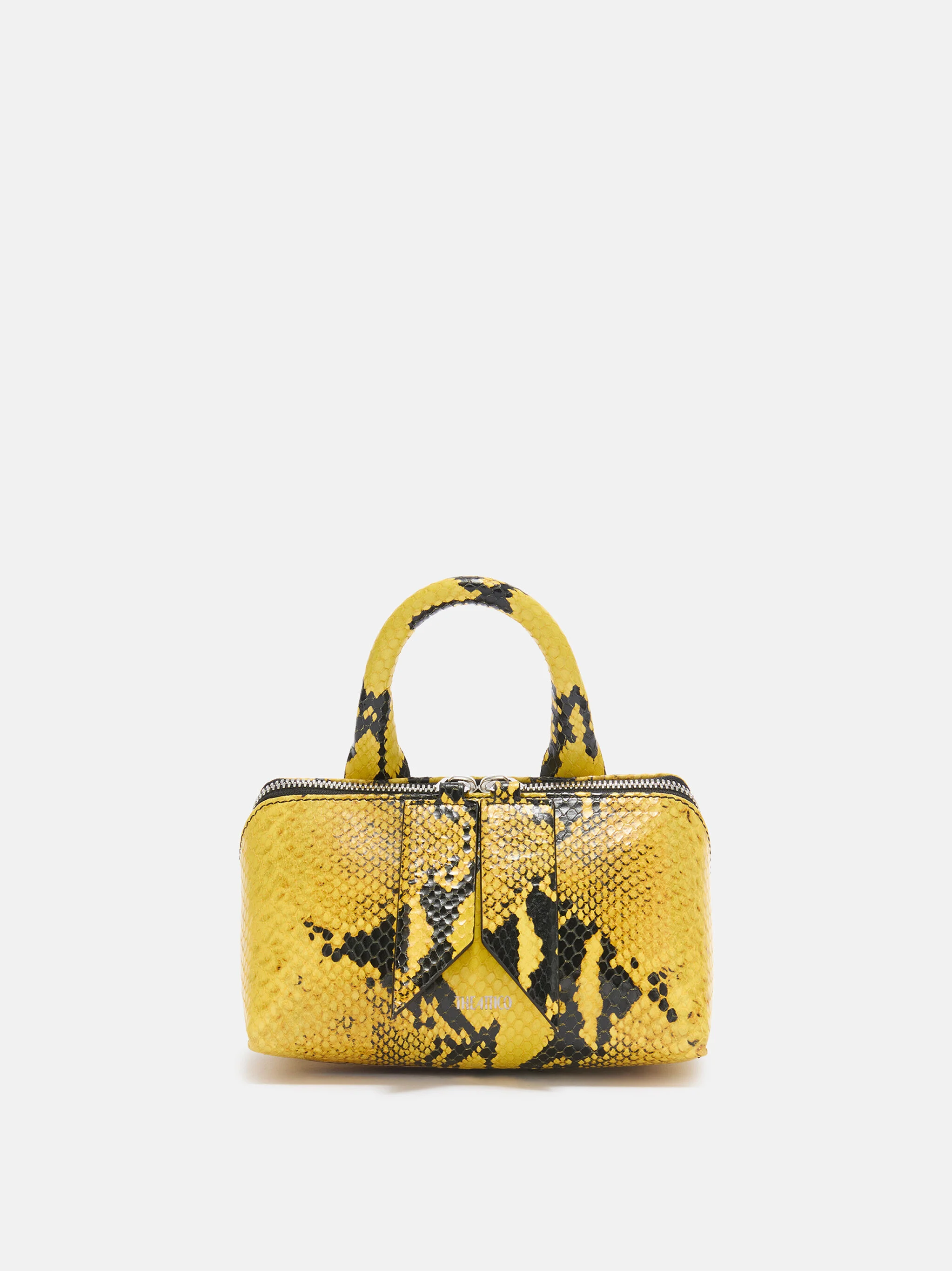 ''FRIDAY'' YELLOW AND BLACK MINI BAG - 1