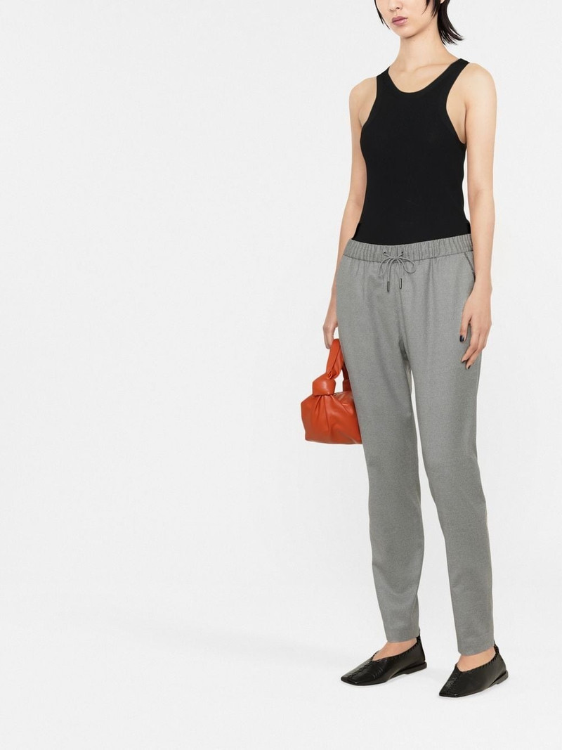 FABIANA FILIPPI drawstring straight-leg trousers outlook