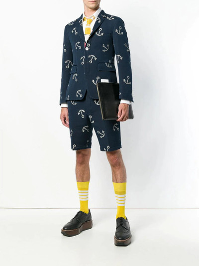 Thom Browne Document Gusset Folio In Pebble outlook