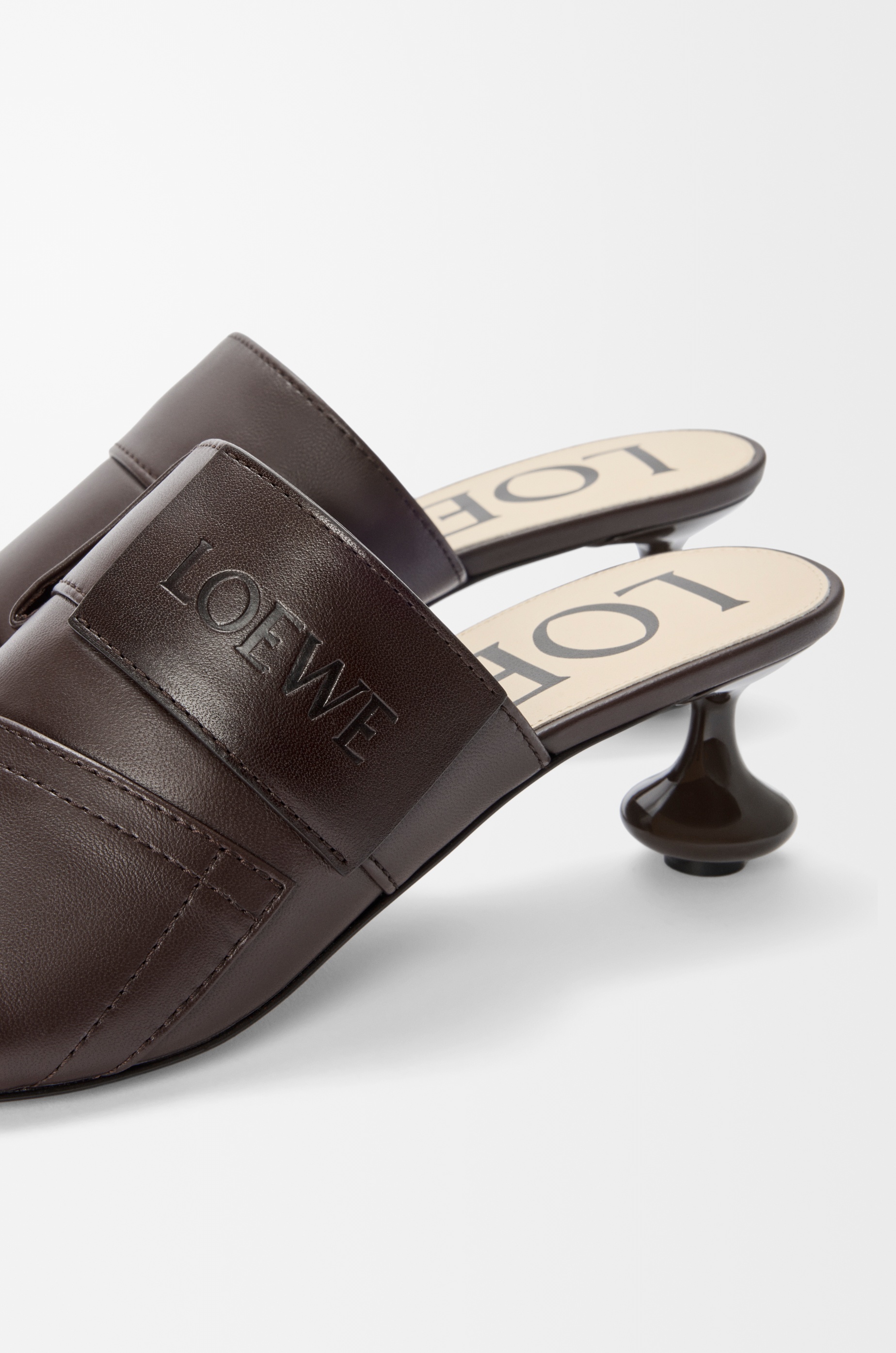 Toy Panta slide in lambskin - 4