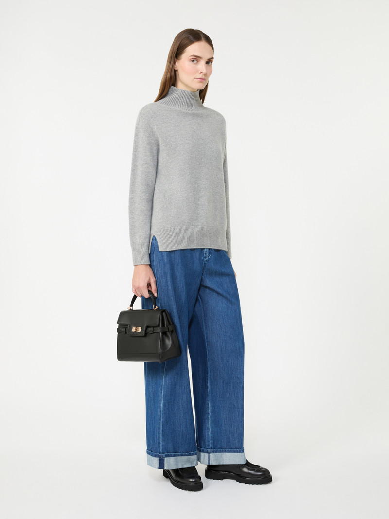 'S Max Mara QUERCIA Cashmere polo-neck sweater outlook