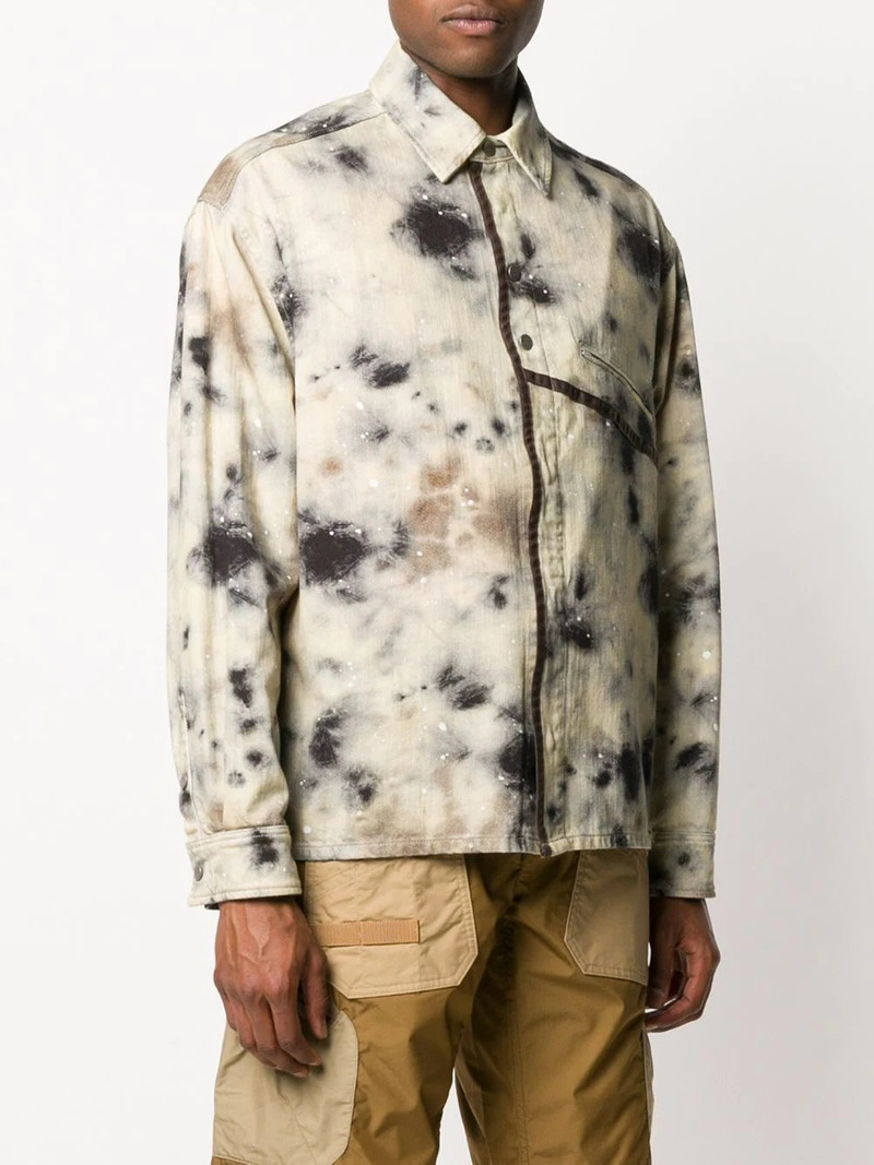 x Diesel Red Tag stain-print lightweight jackets 3