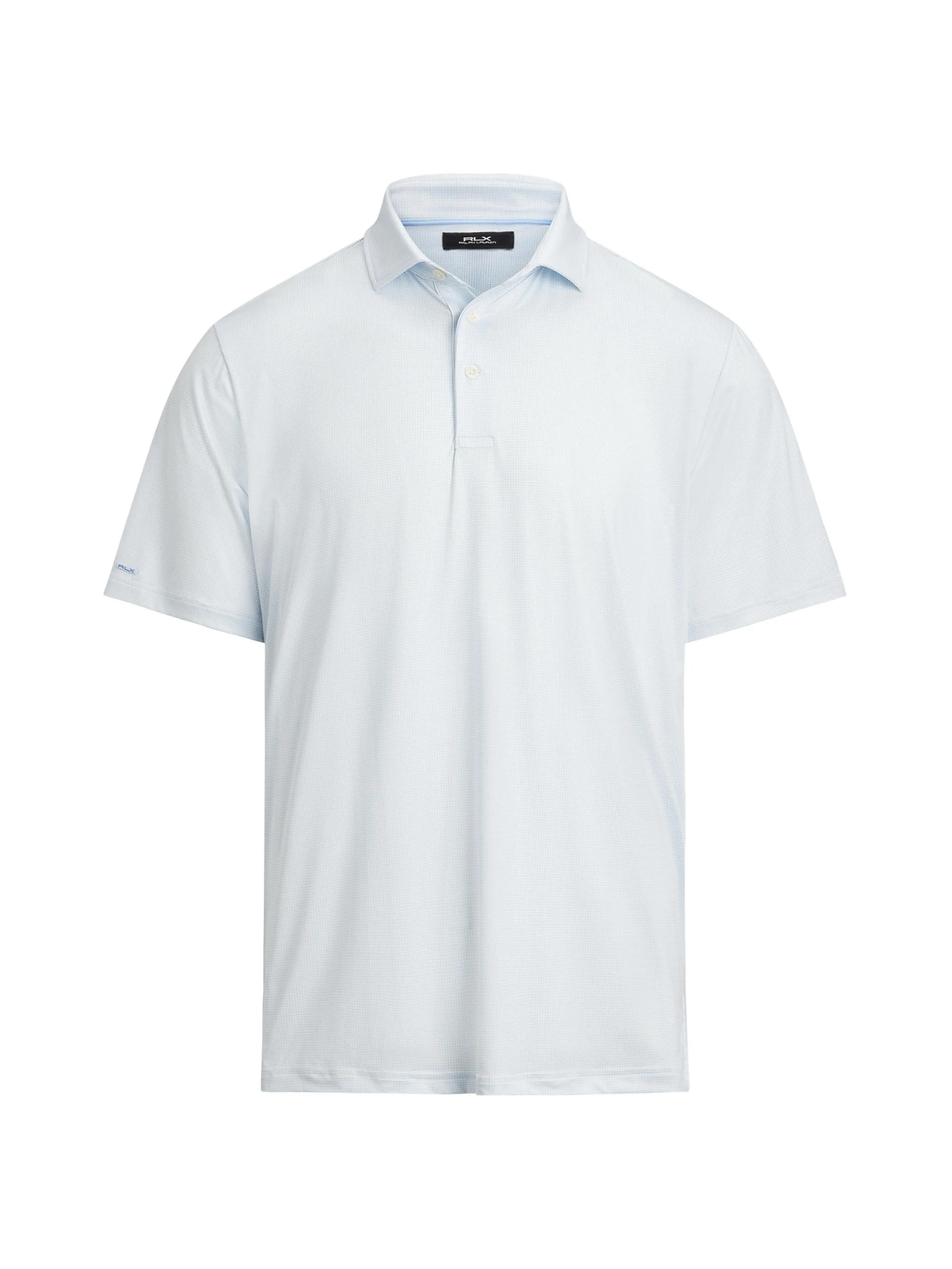Men's Featherweight Airflow Performance Polo Shirt - Birdie Check Office Blue - 1