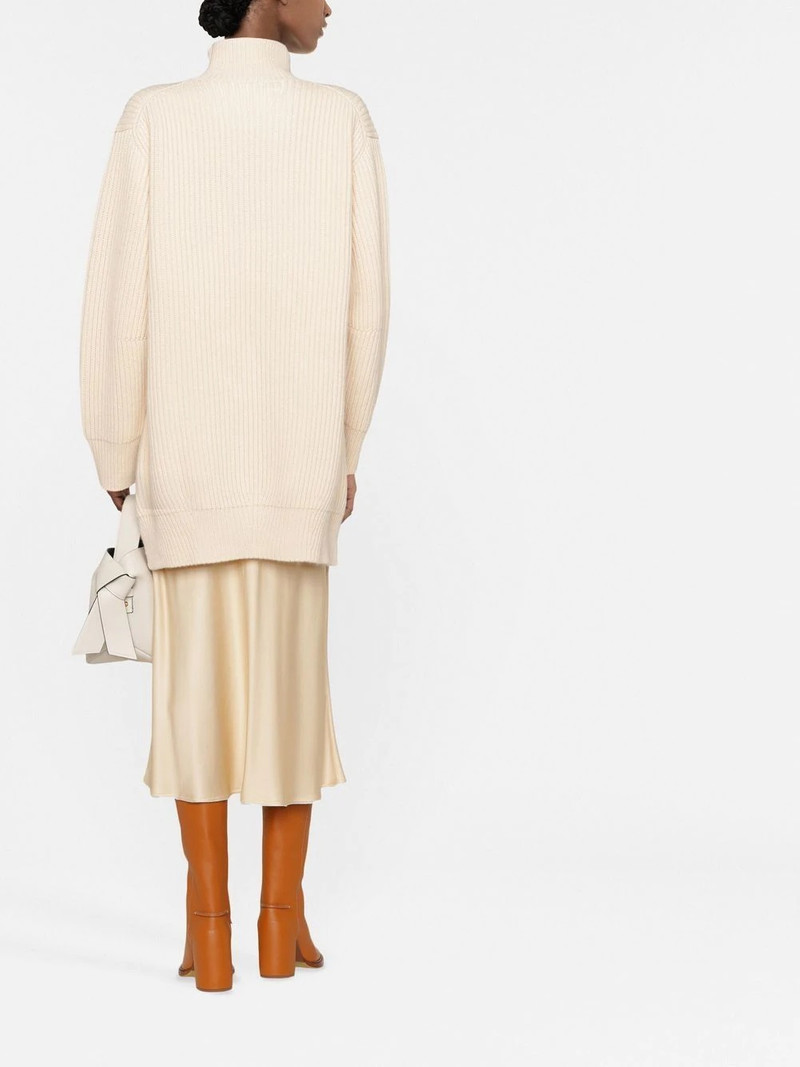roll-neck ribbed-knit jumper 4
