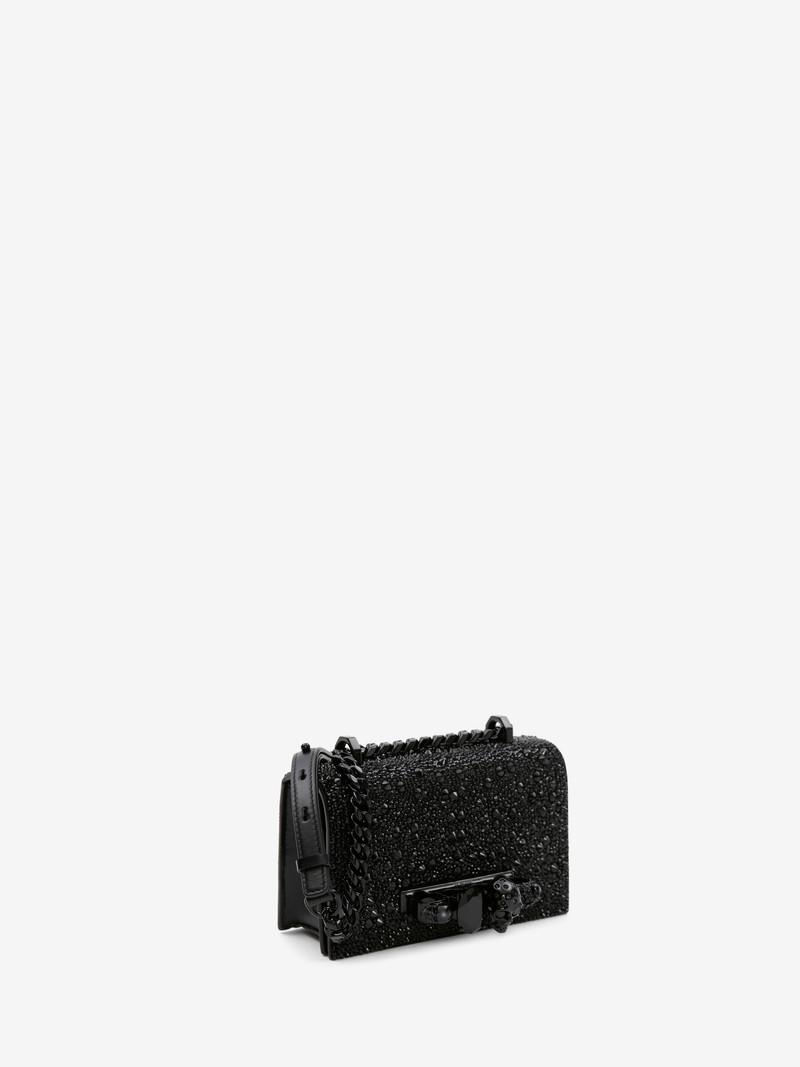 Alexander McQueen Crystal-embellished Mini Jewelled Satchel outlook