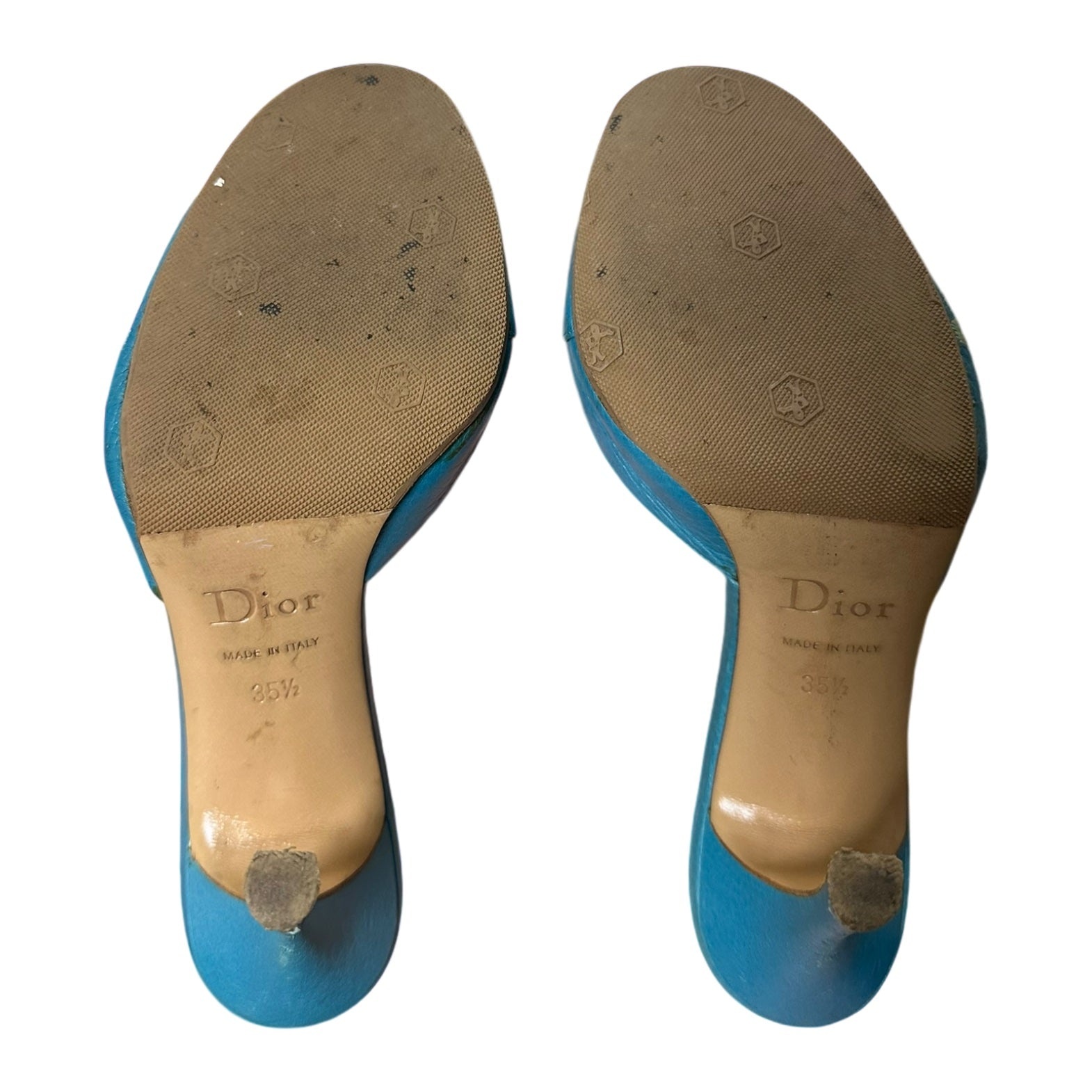 CHRISTIAN DIOR Fall Winter 2003 Lock and Key Embroidered Sandals - 3