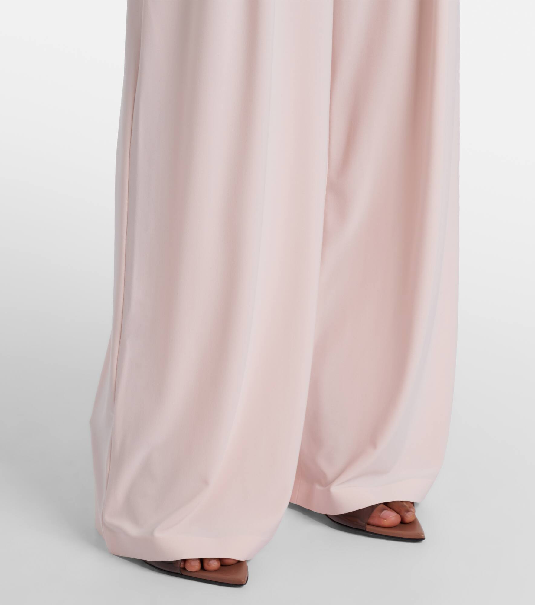 High-rise wide-leg pants - 4