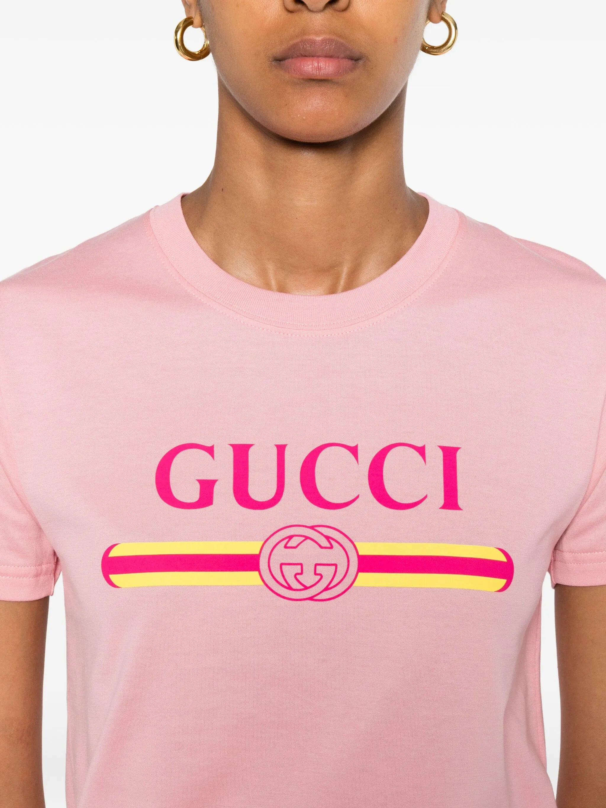 Gucci Logo-print Cotton T-shirt - 5