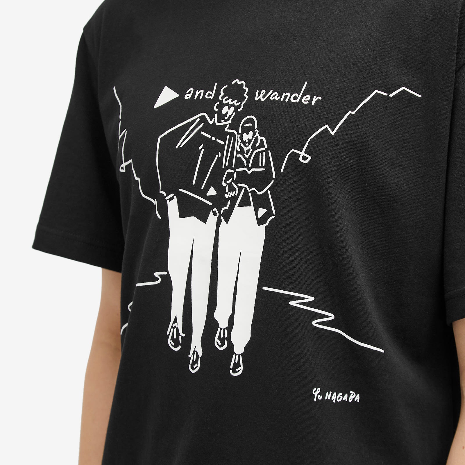 and wander Yu Nagaba T-Shirt - 5