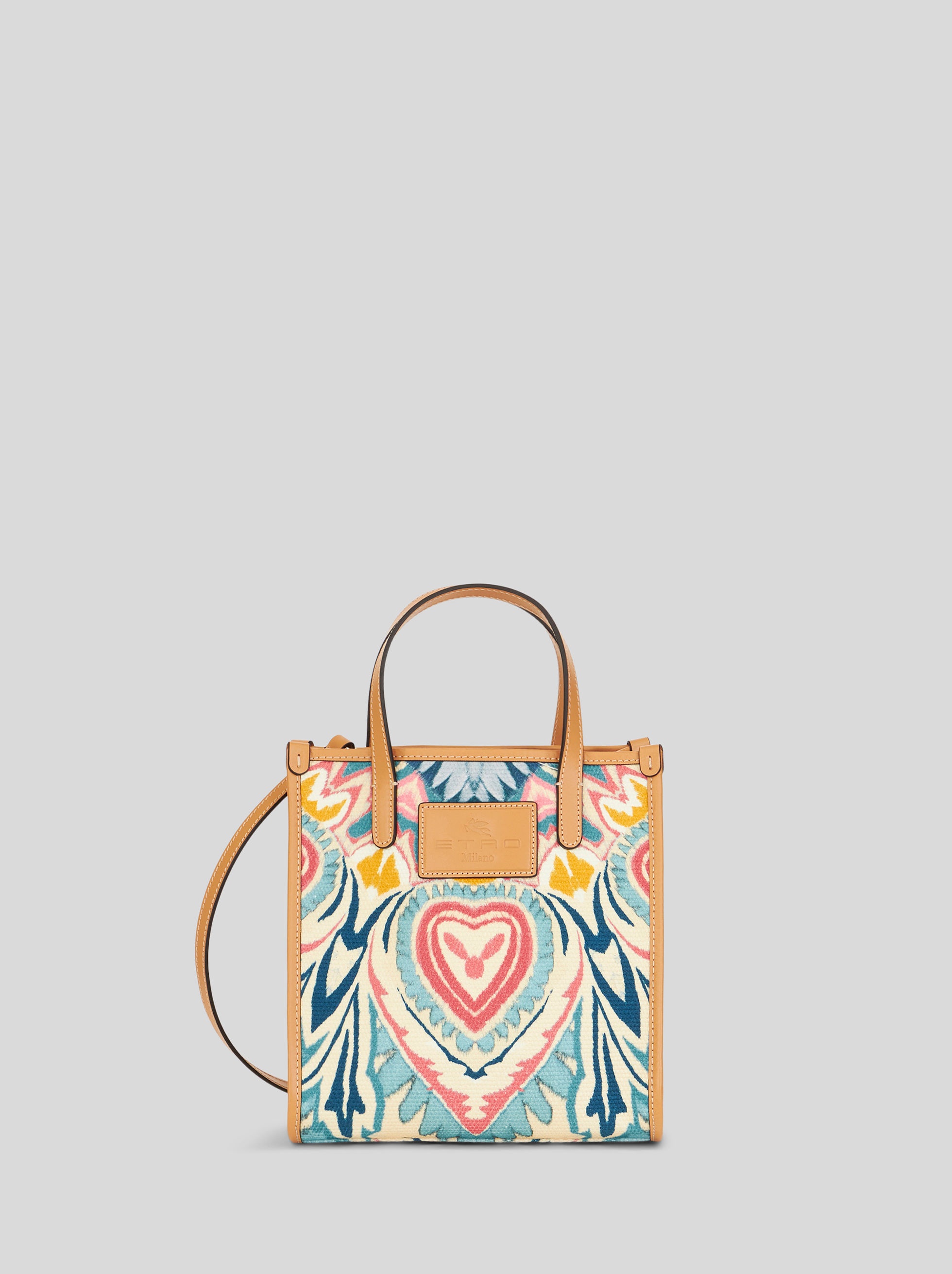 MINI PRINTED SHOPPING BAG - 1