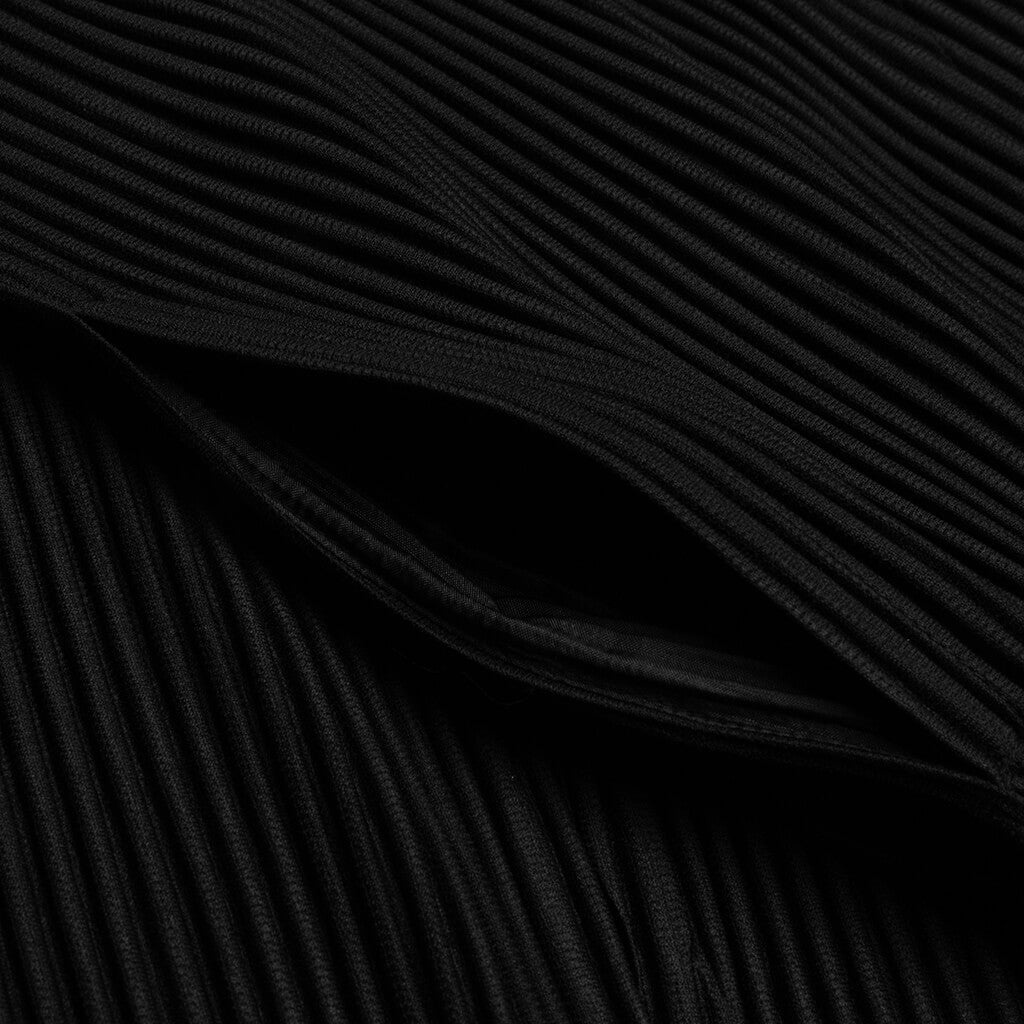 TAILORED PLEATS 2 PANTS - BLACK - 4