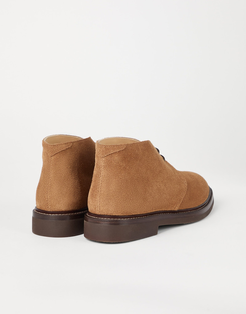 Brunello Cucinelli Suede chukka boots outlook