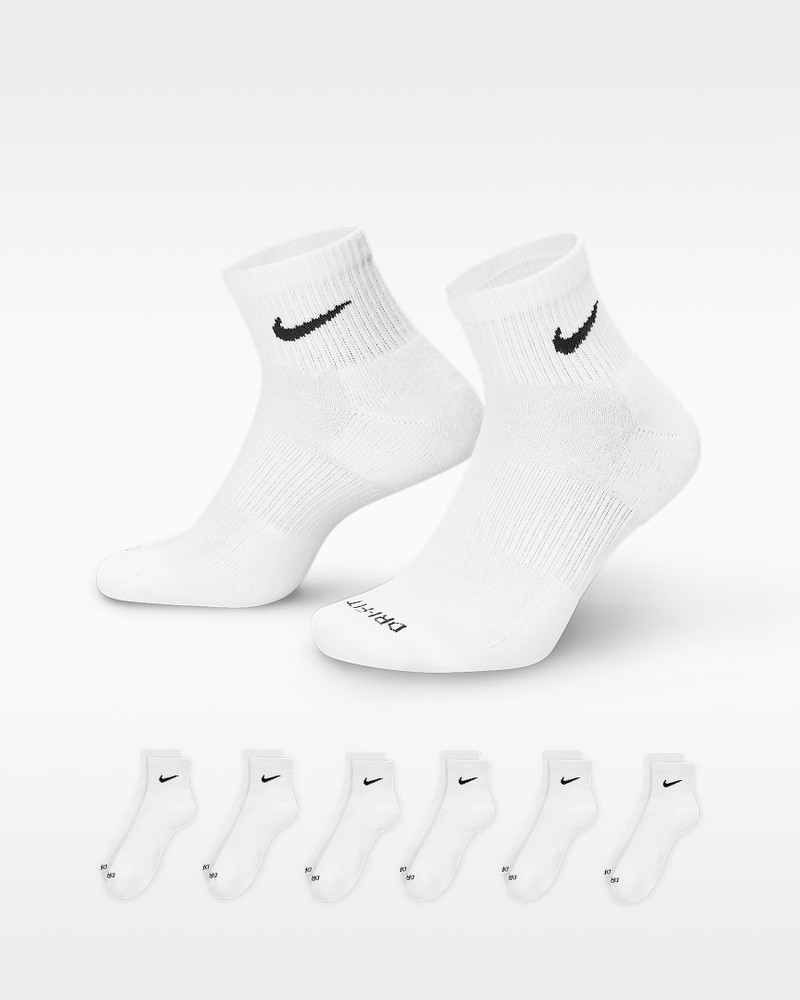 Nike Everyday Plus Cushioned Training Ankle Socks (6 Pairs) 1