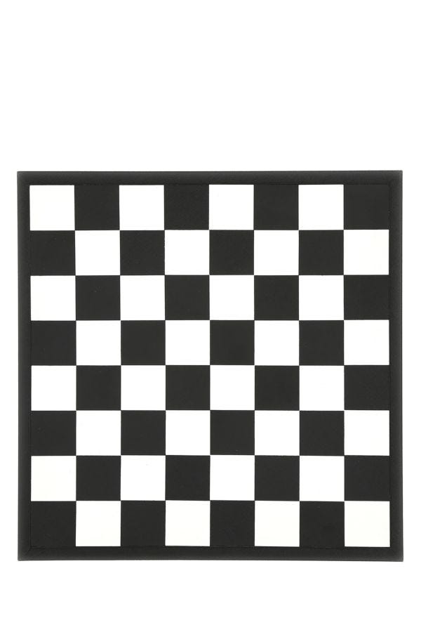 Prada Black leather chess set (PRADA/ゲーム) BLACK LEATHER CHESS SET 2SG077  F0002 2SG077 0DC F0002【BUYMA】