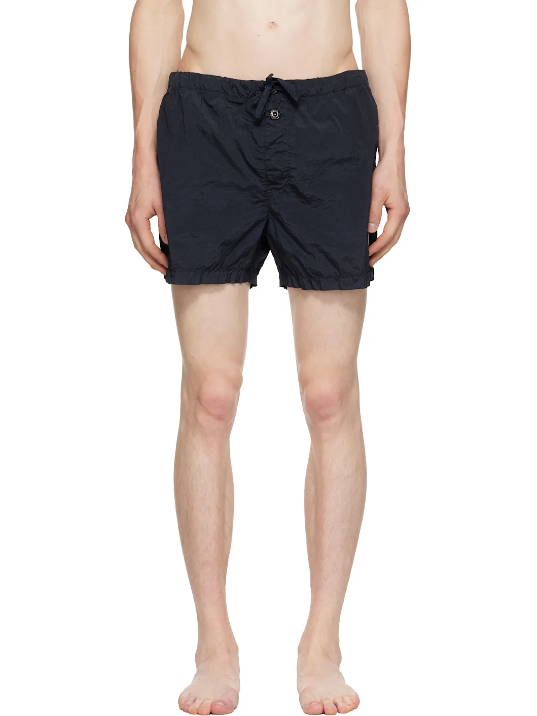 Navy B100003 Nylon Metal Econyl Swim Shorts - 1