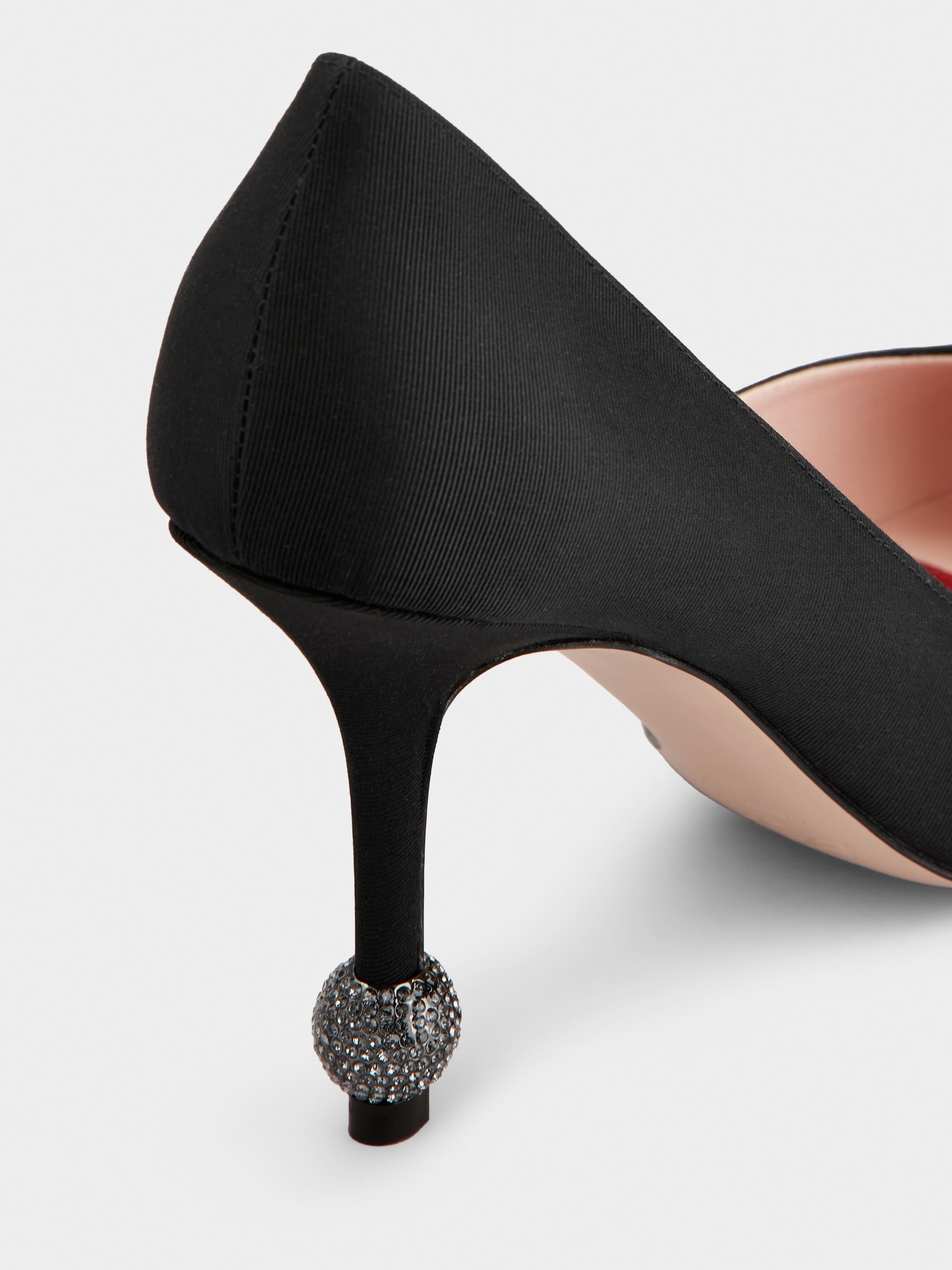 Jewel Heel Pumps in grosgrain - 3