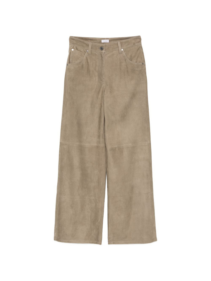 panelled leather trousers 1