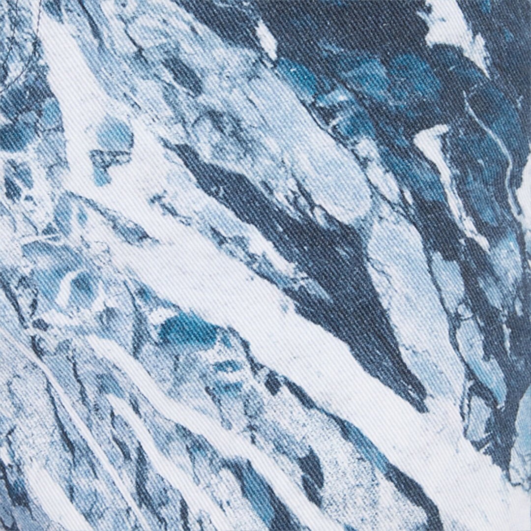 Pants With Marble Print - 5