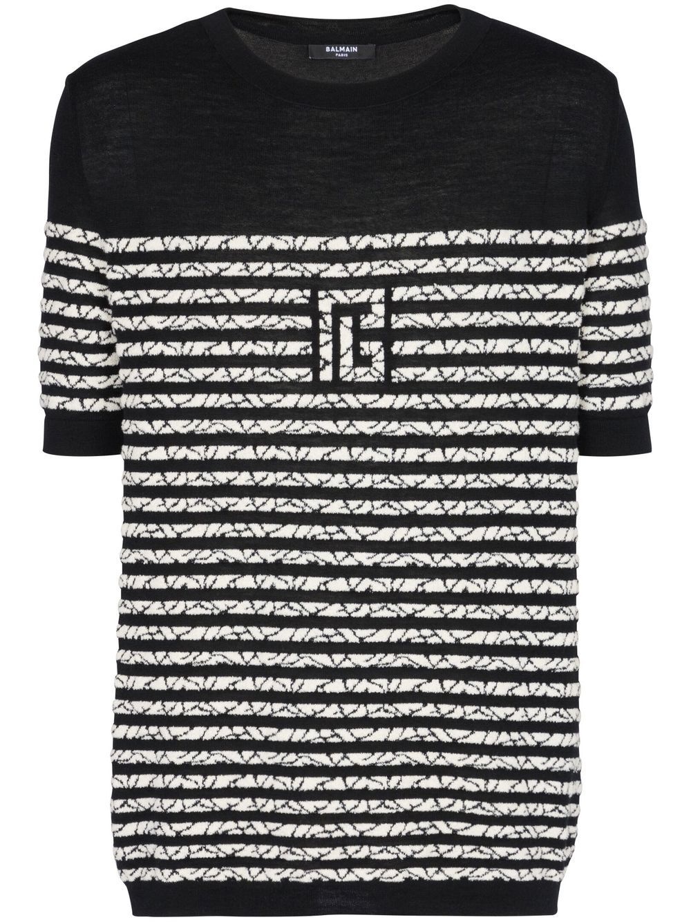 PB knitted short-sleeve jumper - 1