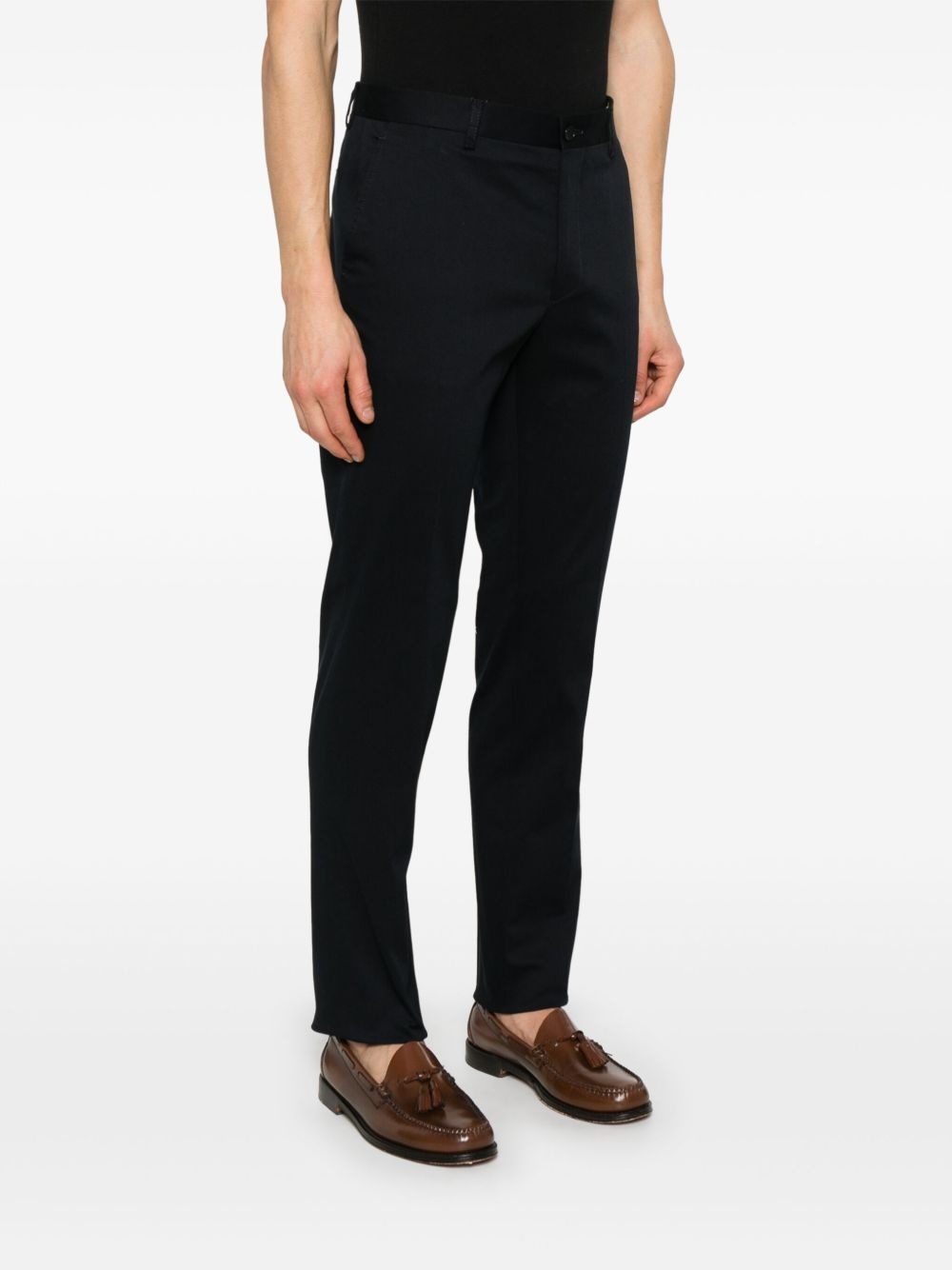 gabardine trousers - 3